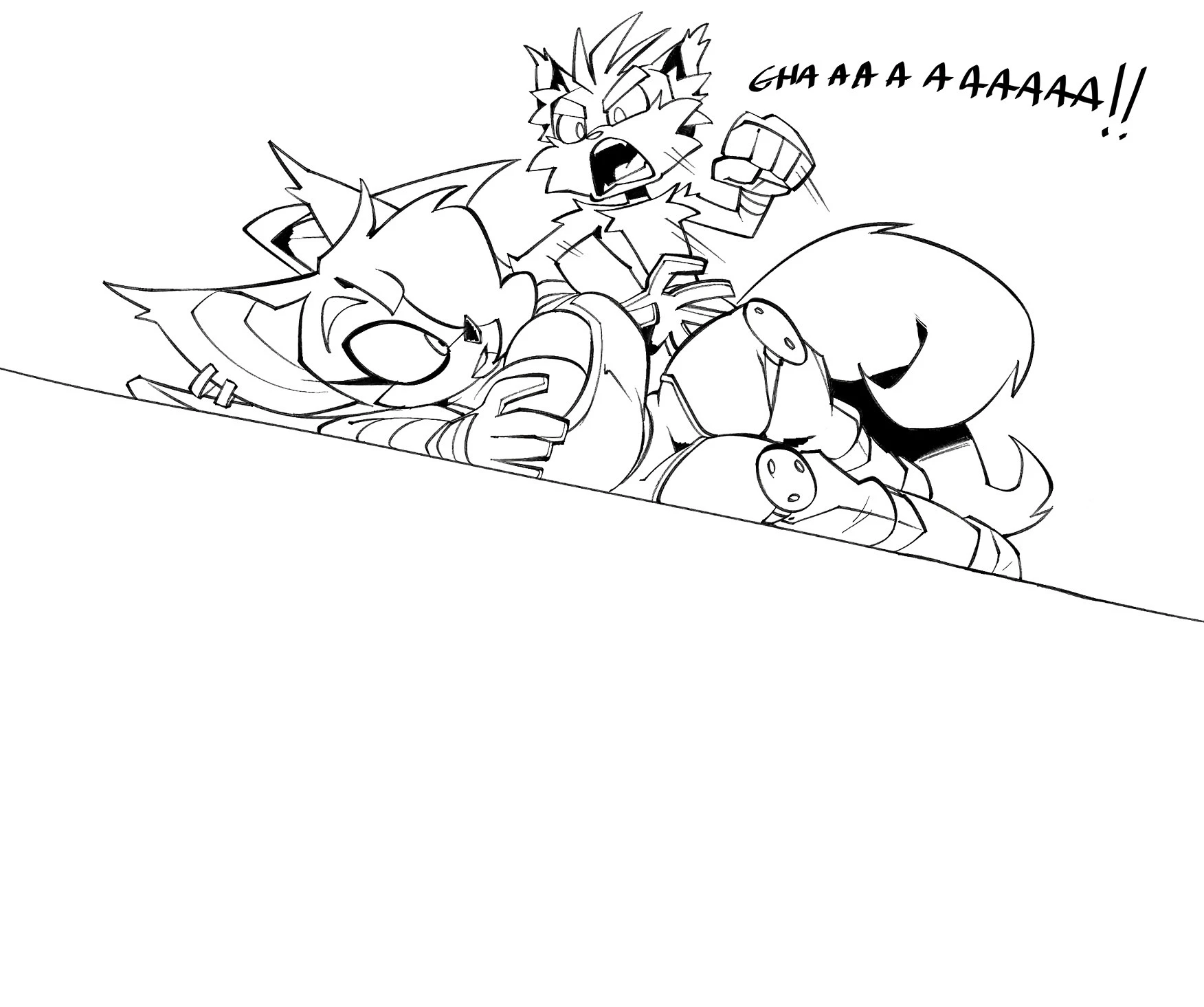 Let Them Fight porn comic picture 21