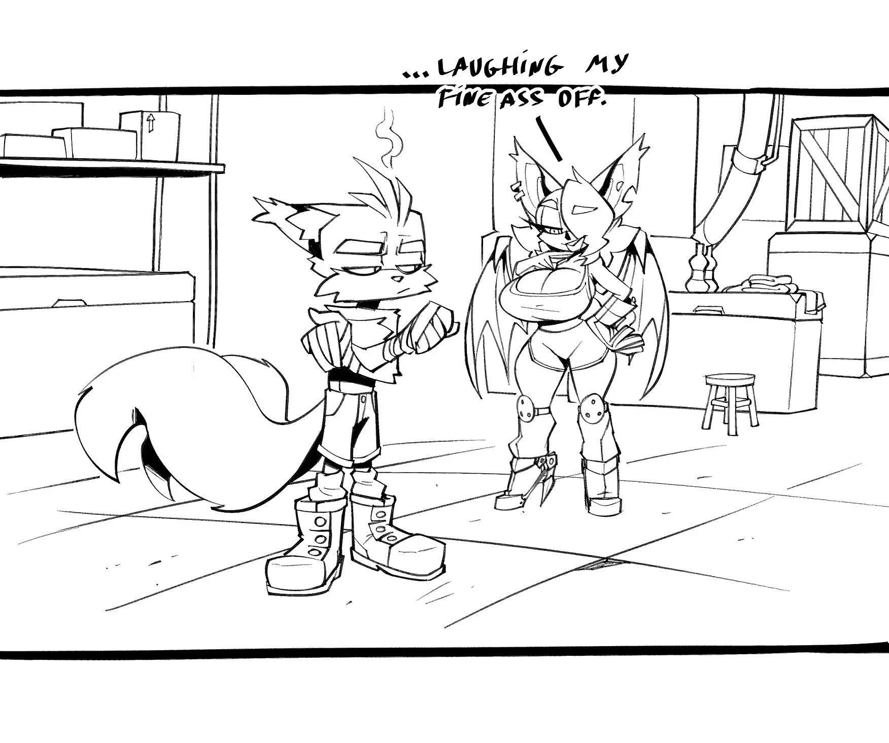 Let Them Fight porn comic picture 6