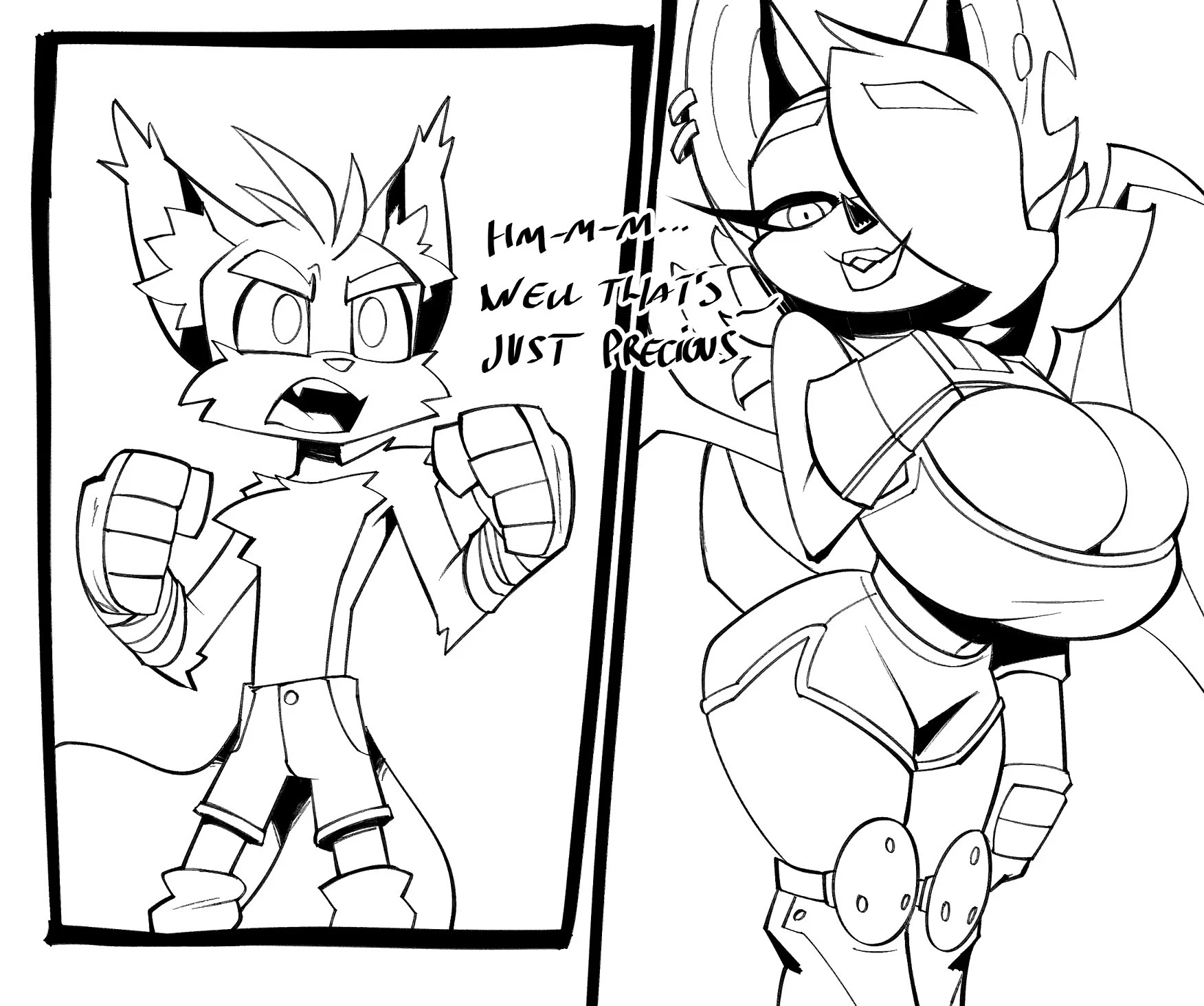 Let Them Fight porn comic picture 8