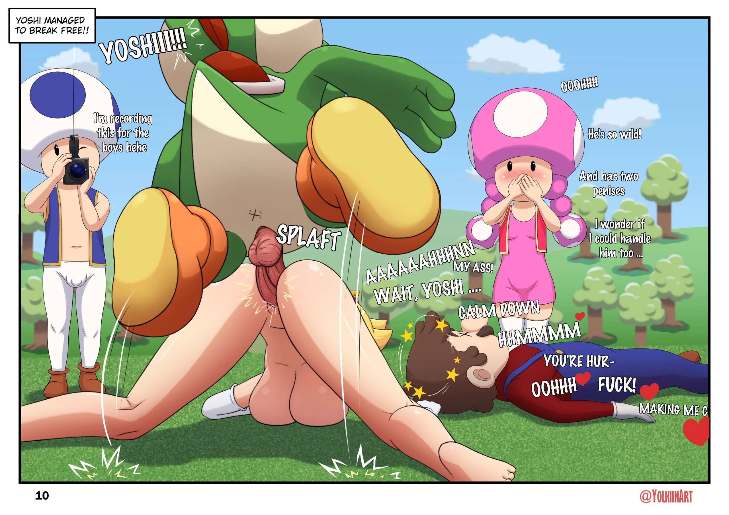NEW Peach Sex Odyssey porn comic picture 11