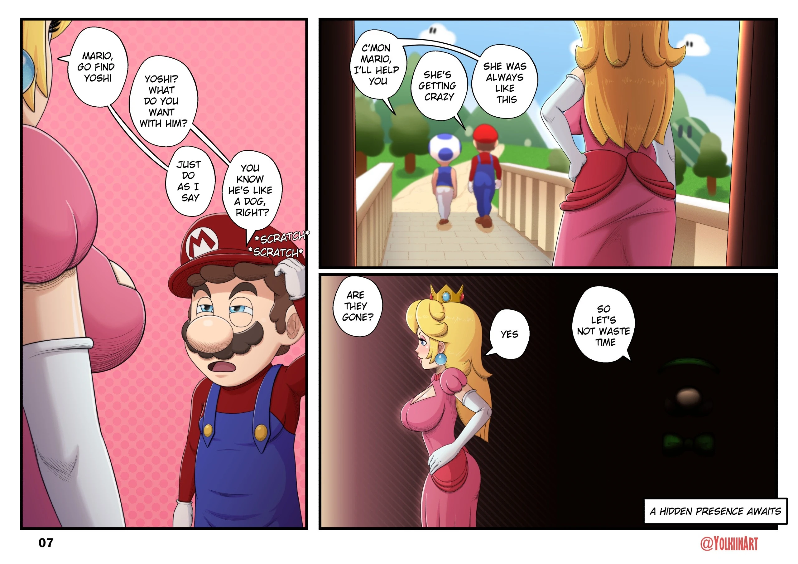 NEW Peach Sex Odyssey porn comic picture 8