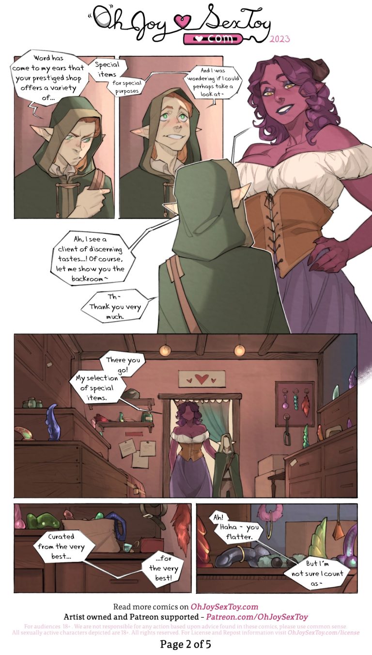 Oh Joy Sex Toy porn comic picture 2