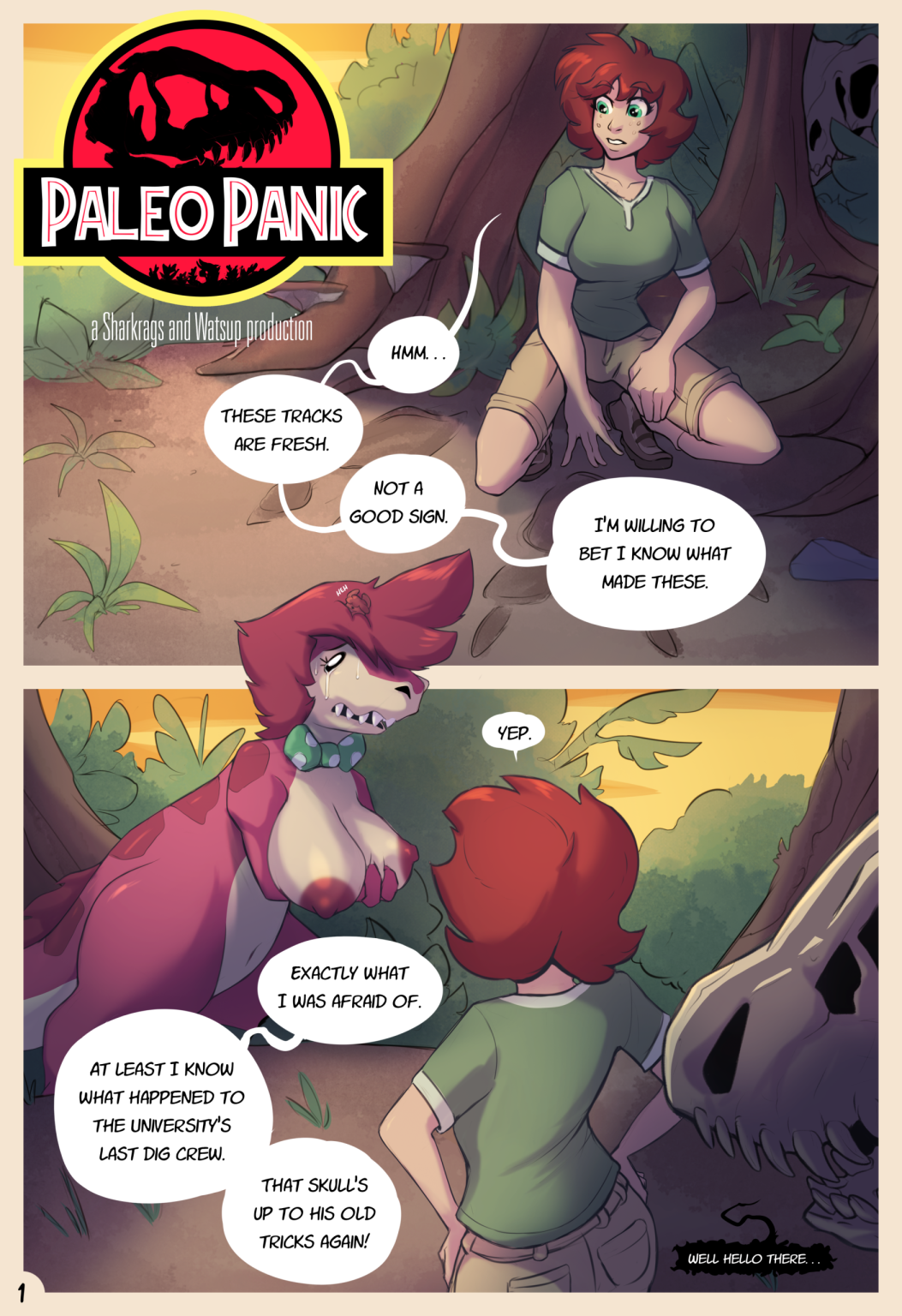 Paleo Panic porn comic picture 1