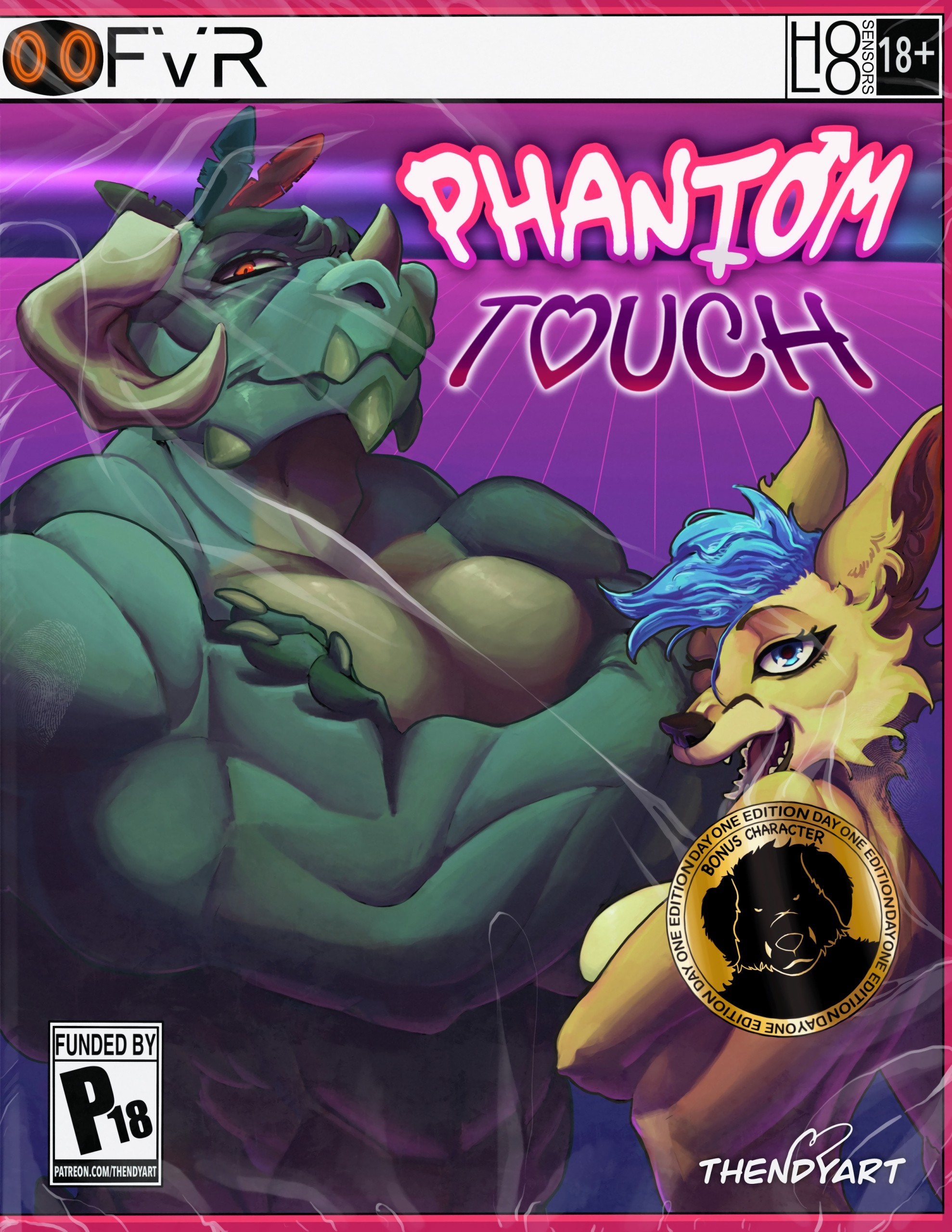 Phantom Touch porn comic picture 1
