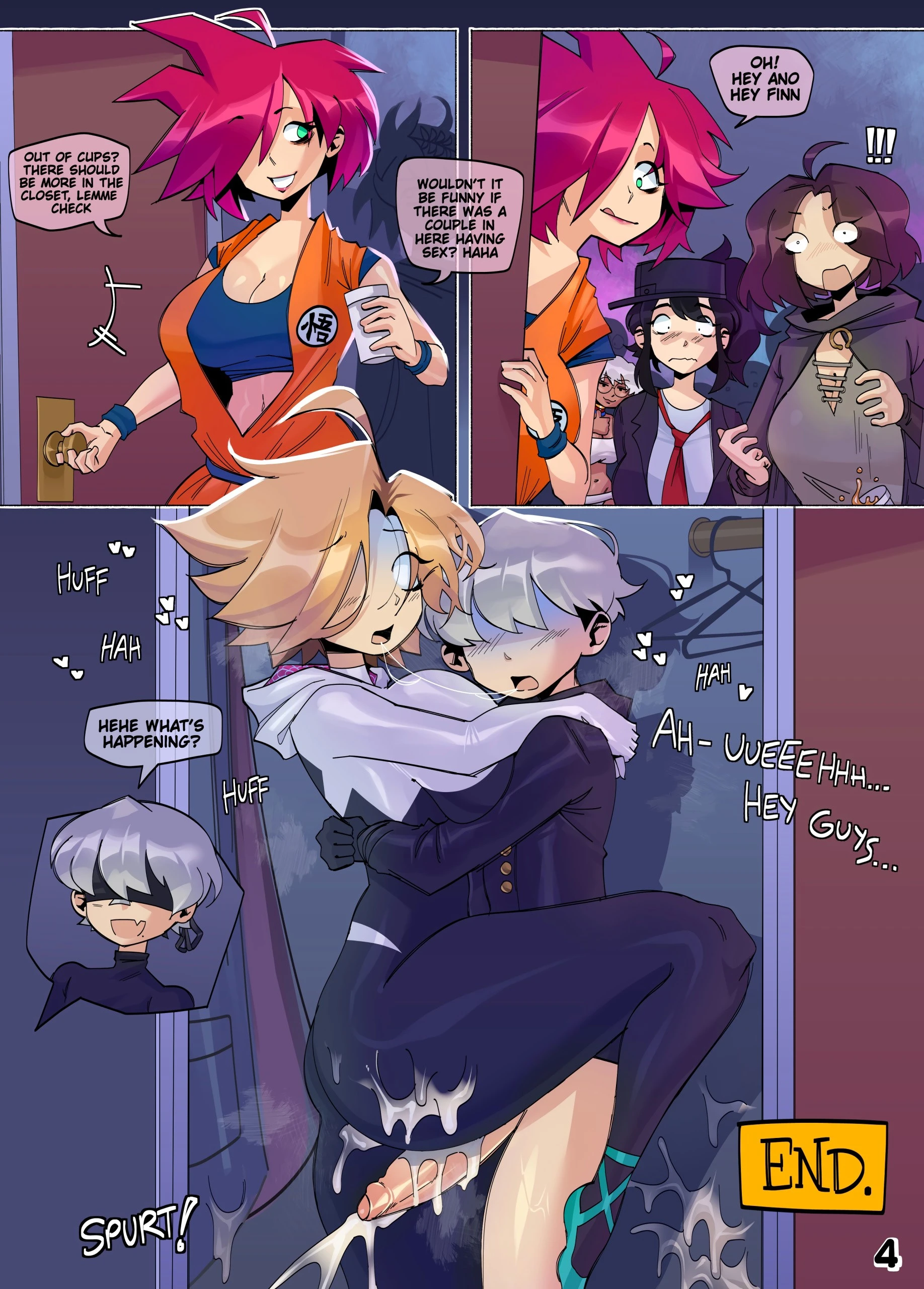 Tales From NGCC: Costume Party porn comic picture 4