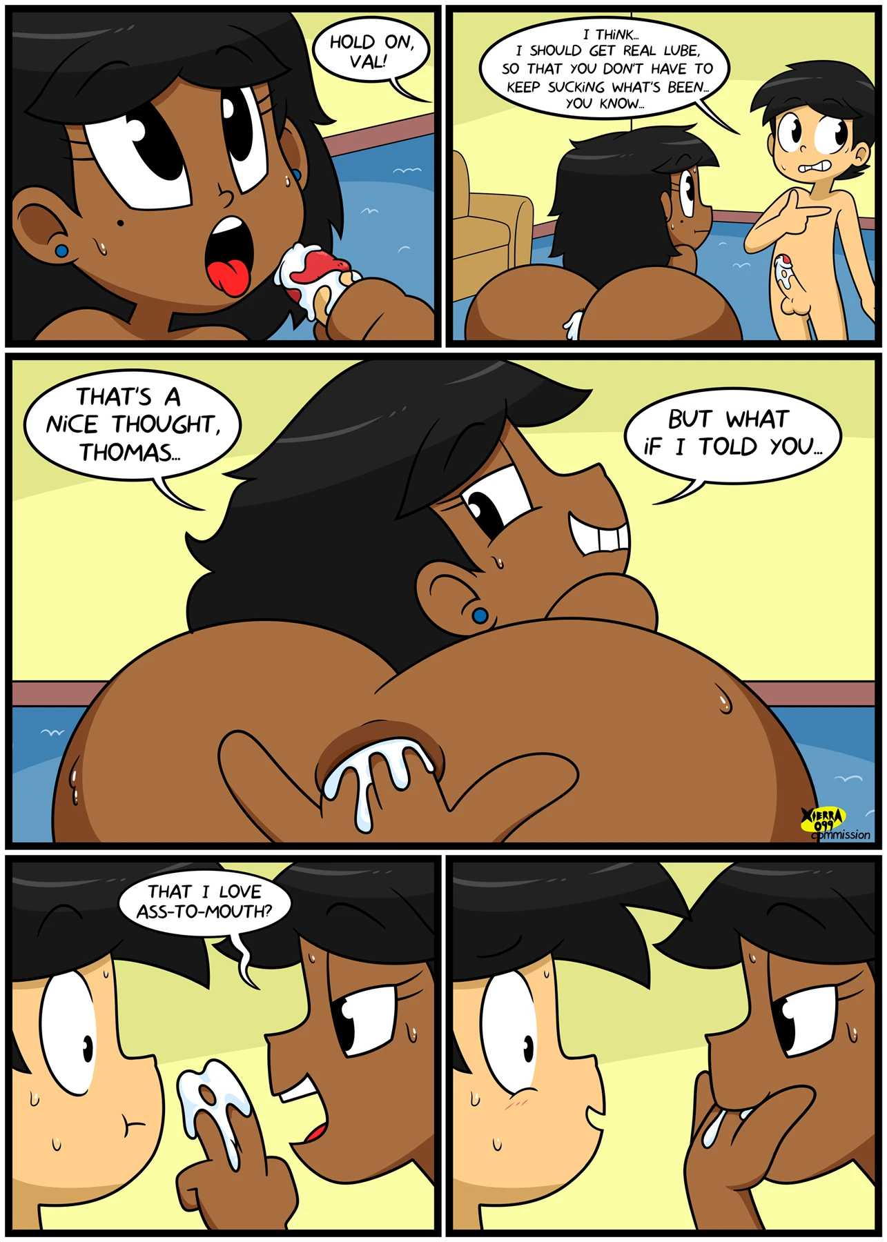 Val for One and One for Val porn comic picture 19