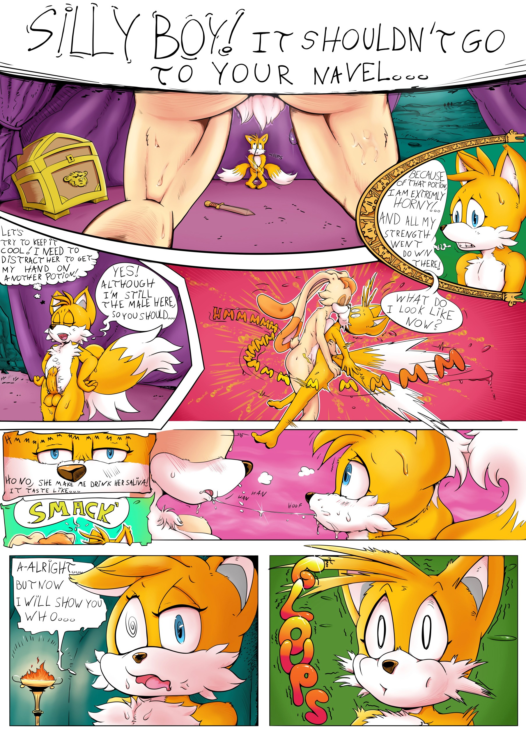 Vanilla Kidnap 2: Tails pays the price! porn comic picture 7