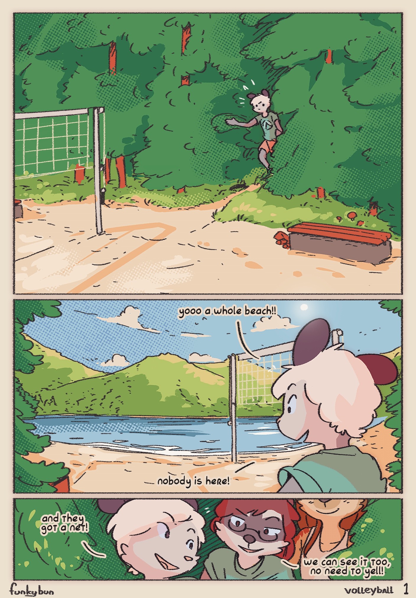 Volleyball porn comic picture 1