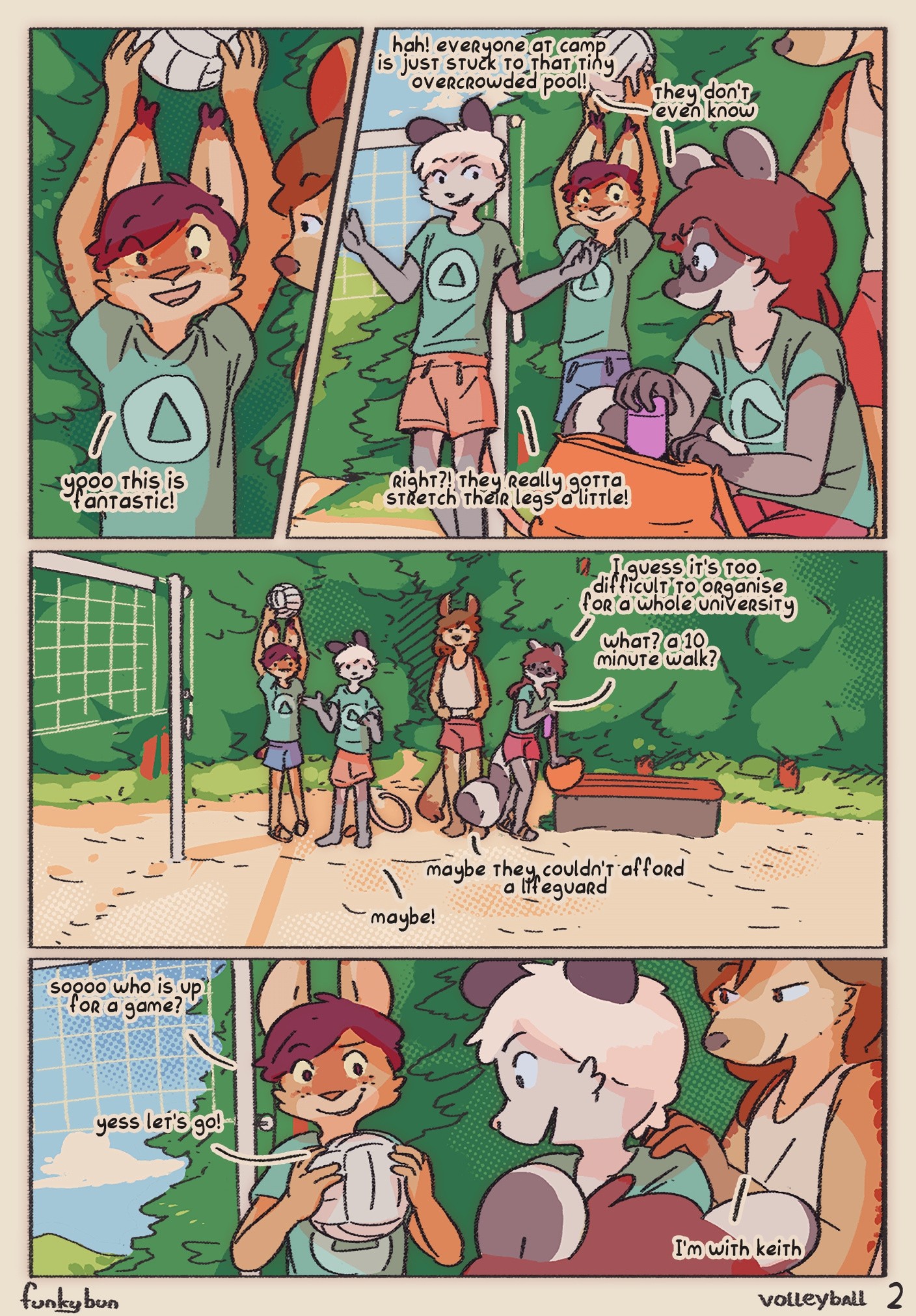Volleyball porn comic picture 2