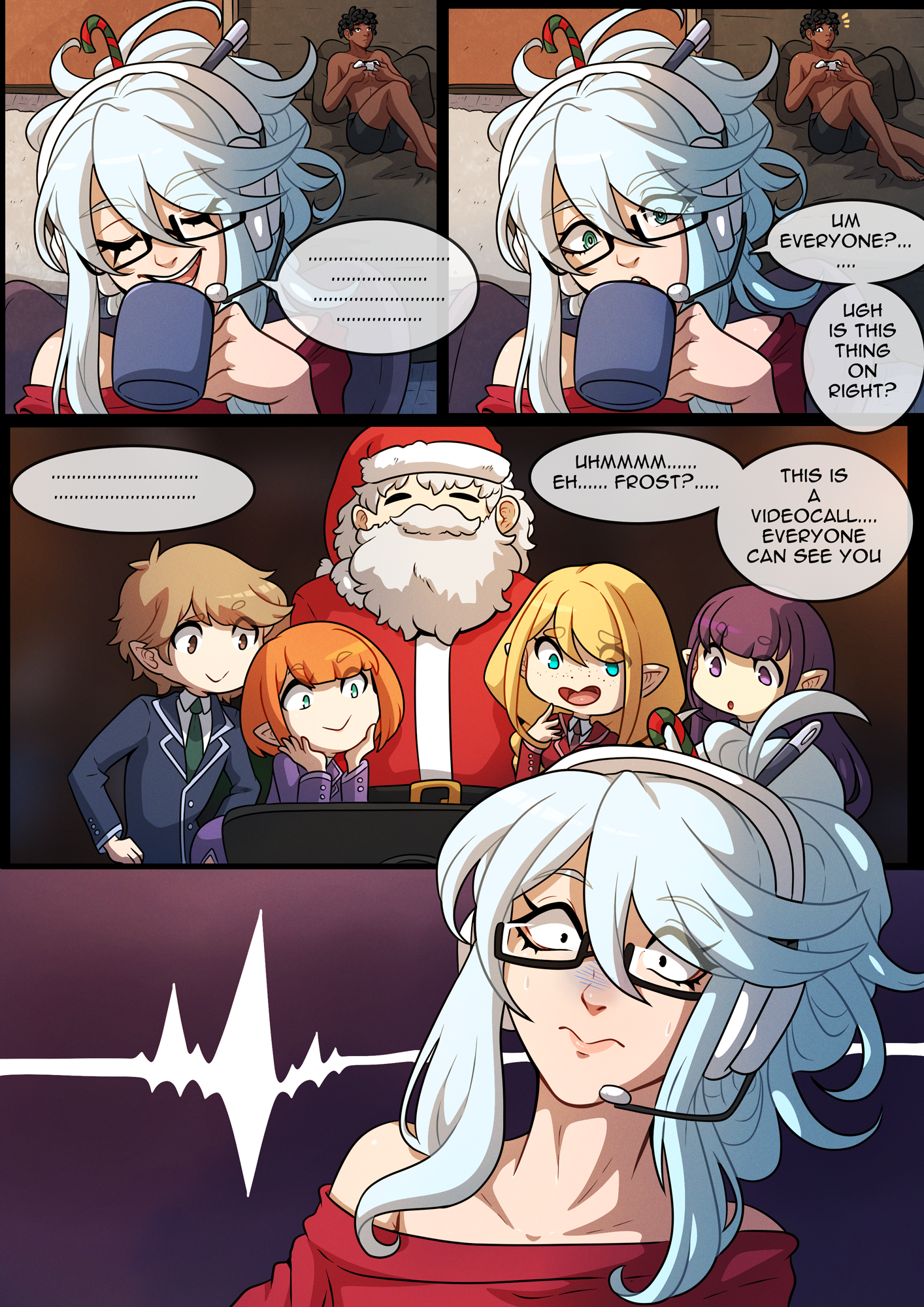 A Very Frosty Holiday porn comic picture 28