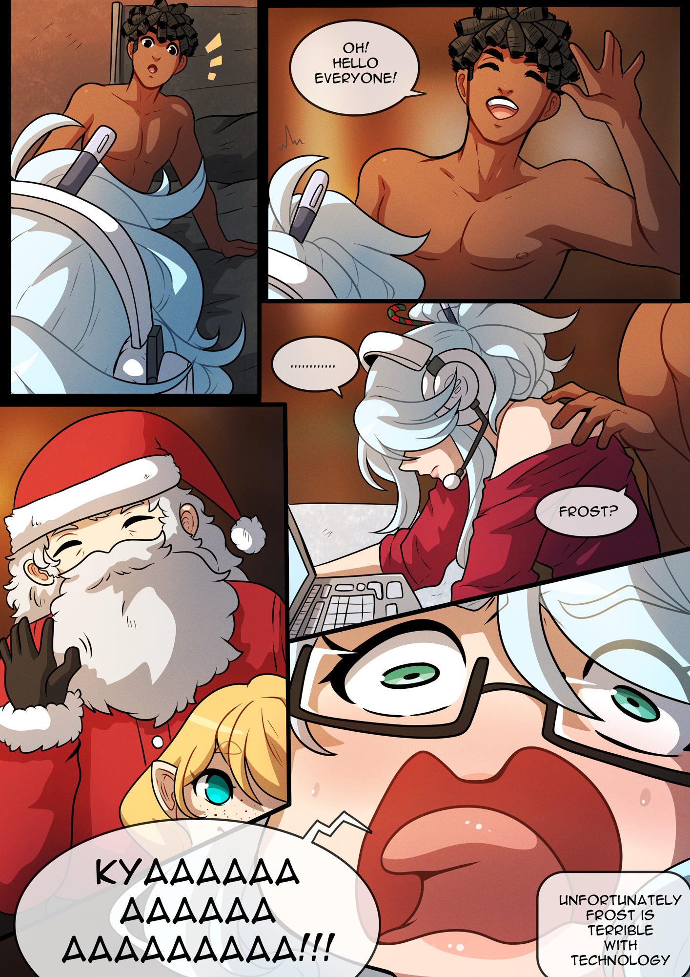 A Very Frosty Holiday porn comic picture 29