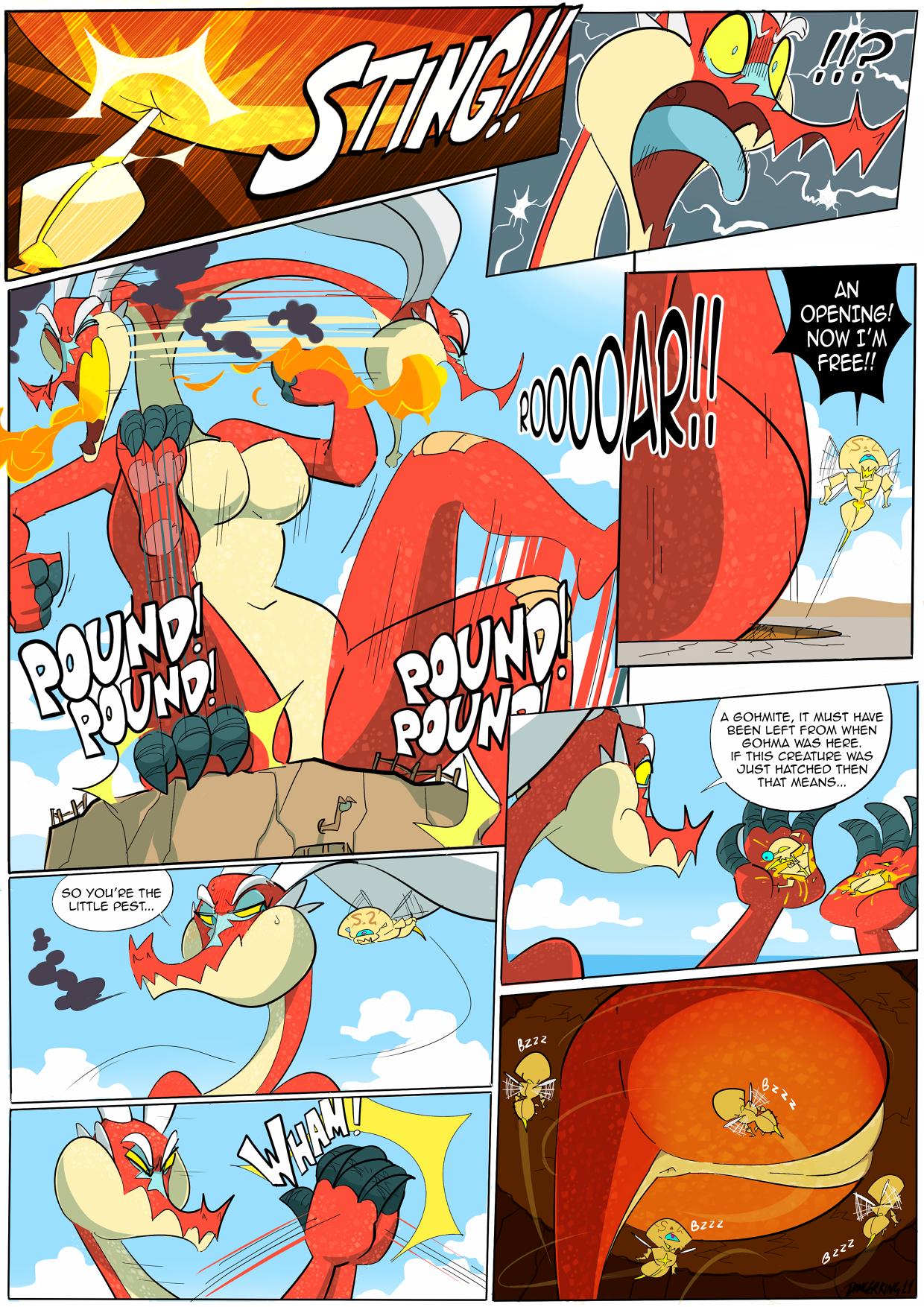 Lady Valaa and the Gohmites porn comic picture 2