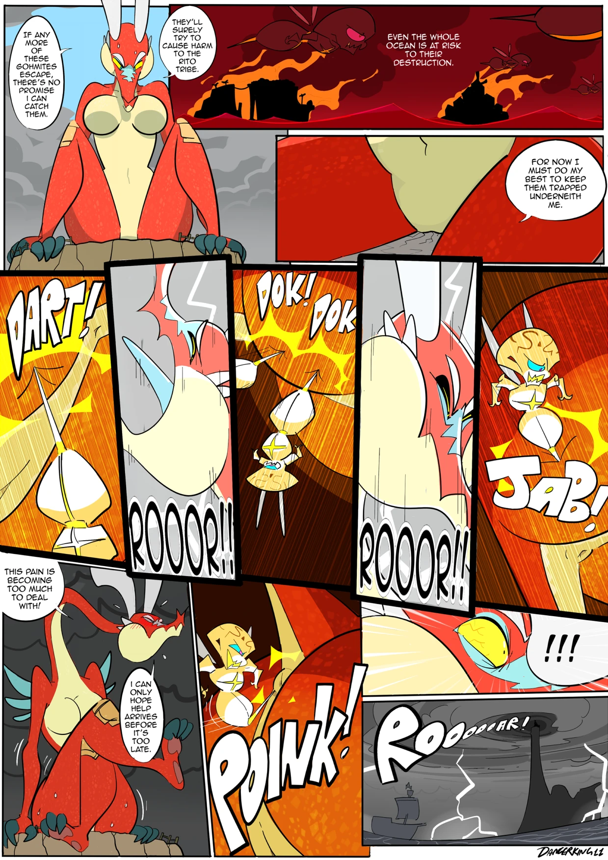 Lady Valaa and the Gohmites porn comic picture 3