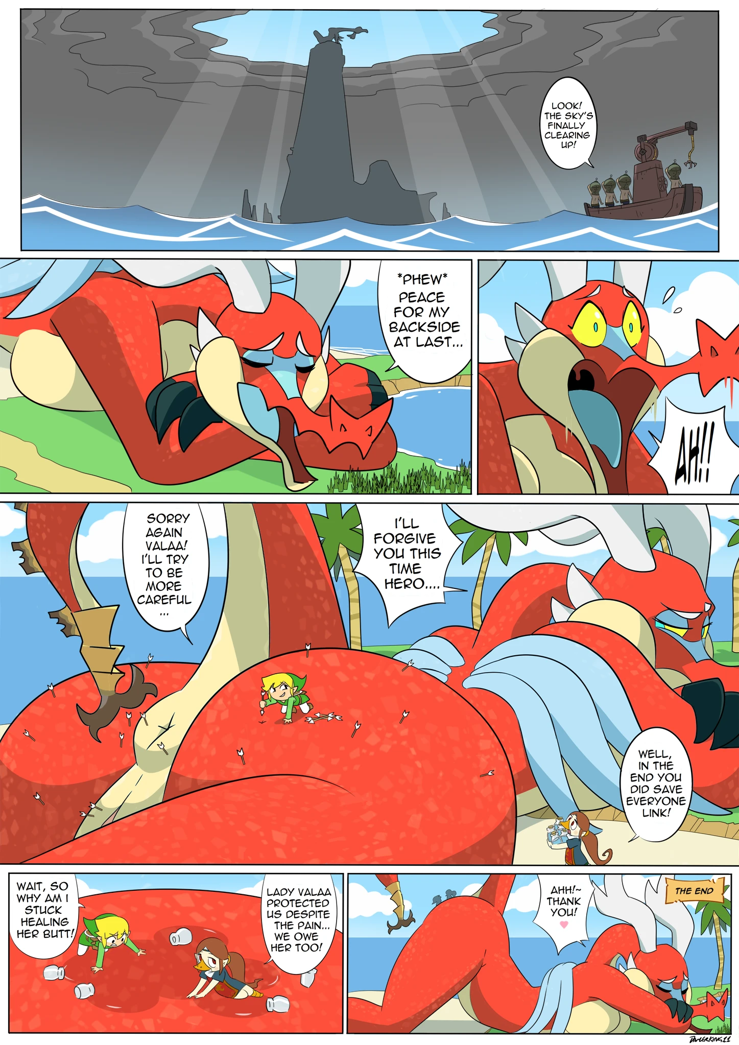 Lady Valaa and the Gohmites porn comic picture 8