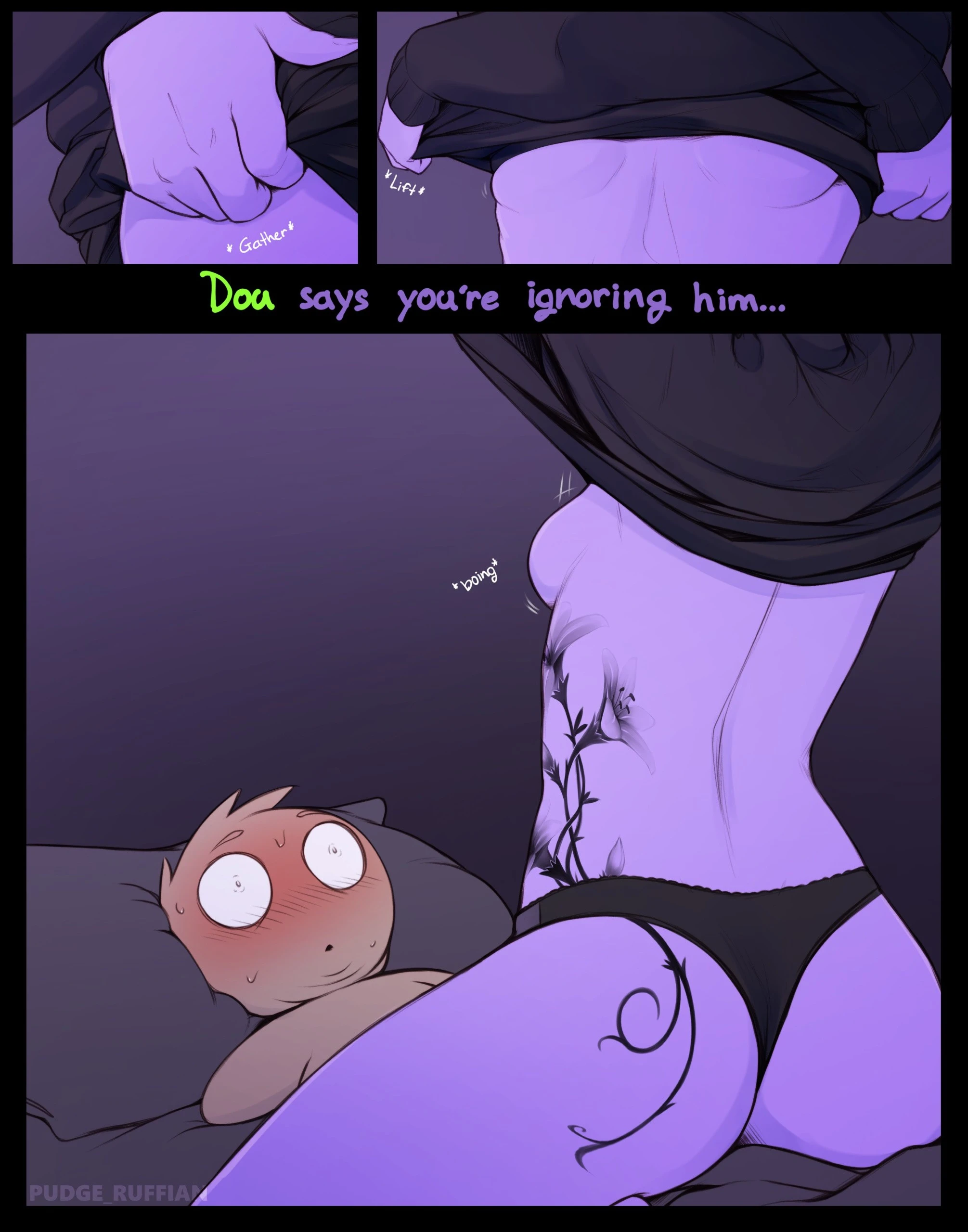 Lily porn comic picture 3