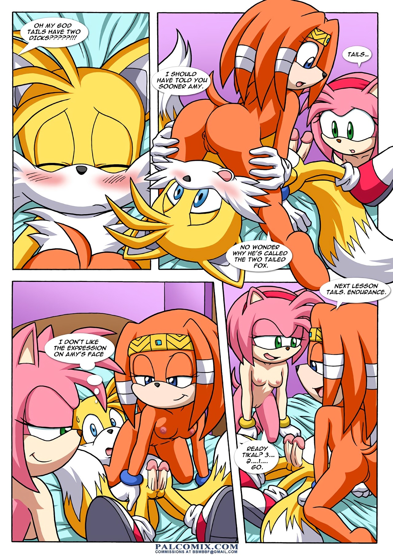 Sonic XXX Project 3 Part 2 porn comic picture 10