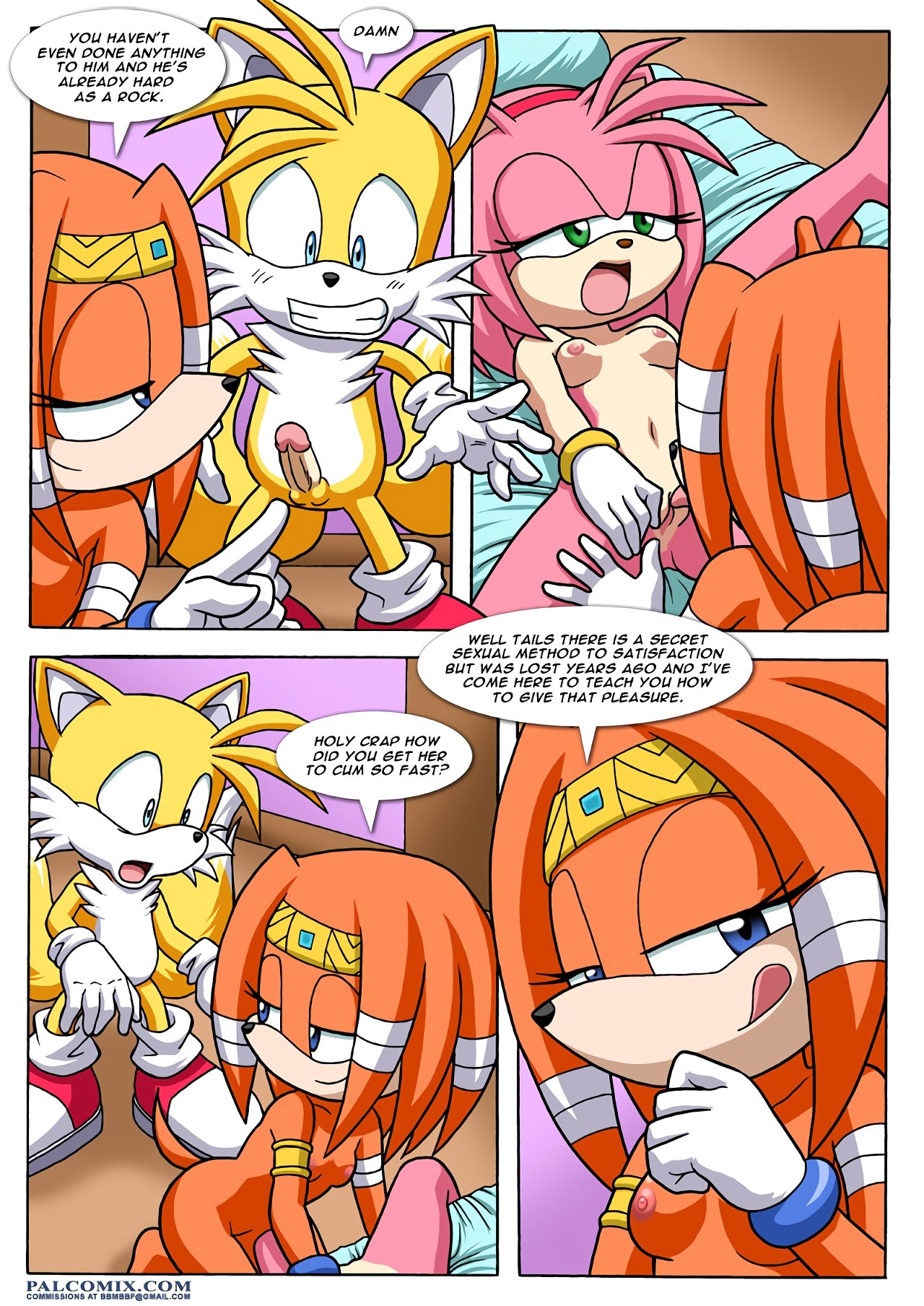 Sonic XXX Project 3 Part 2 porn comic picture 3