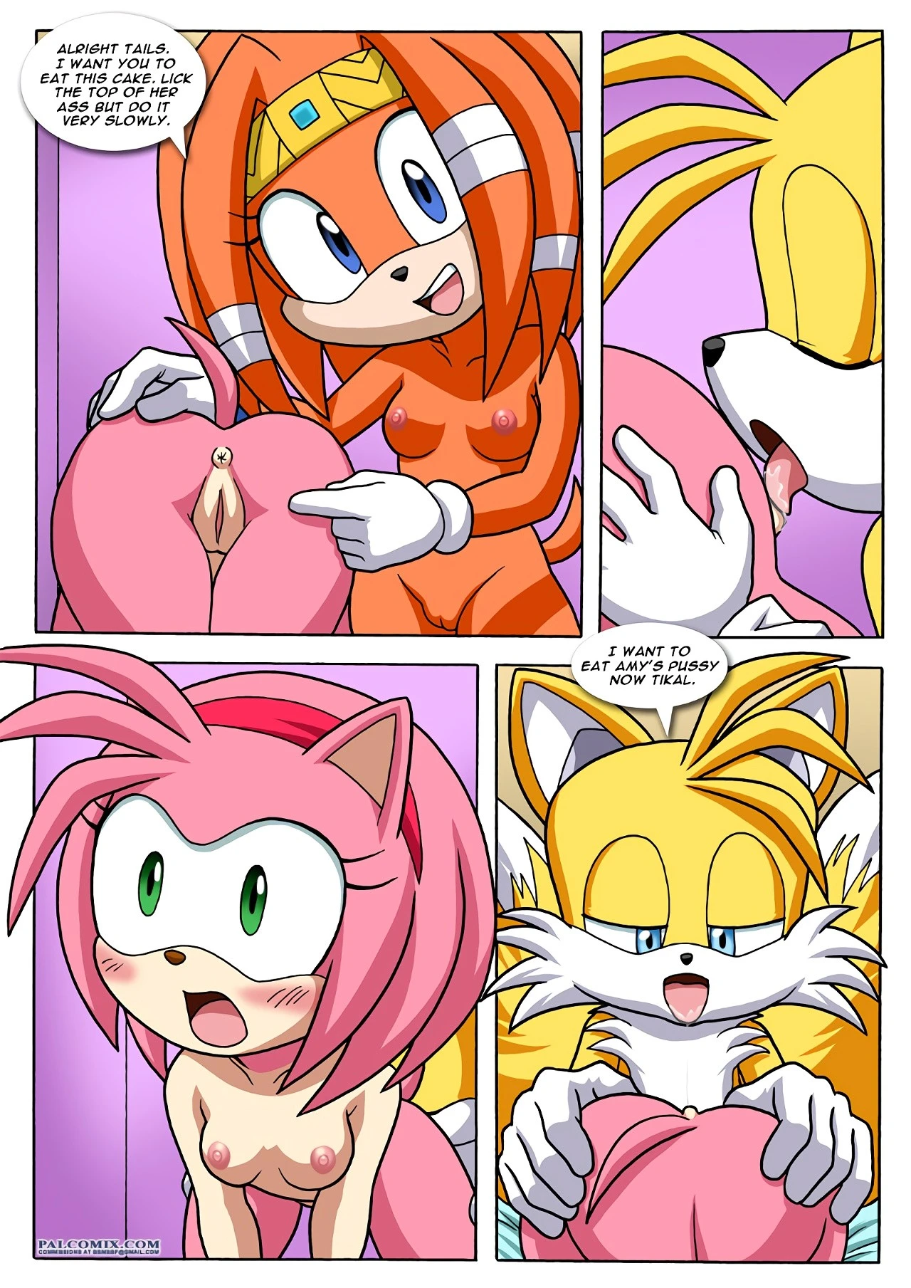 Sonic XXX Project 3 Part 2 porn comic picture 5