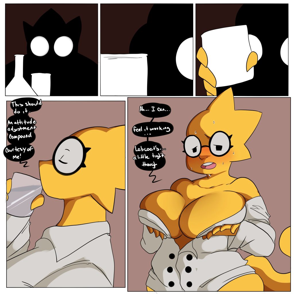 Undertale alphys porn
