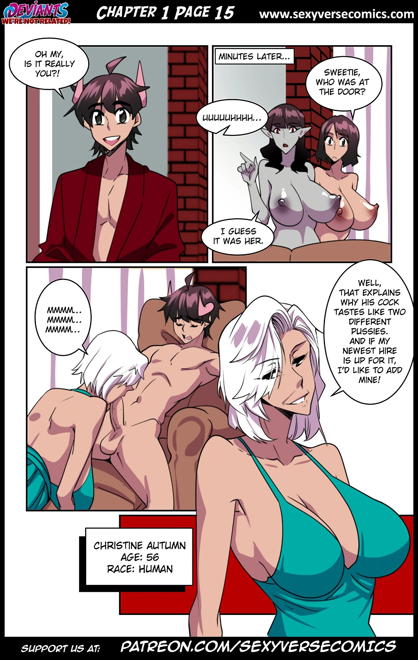 Deviants: We’re Not Related! porn comic picture 16
