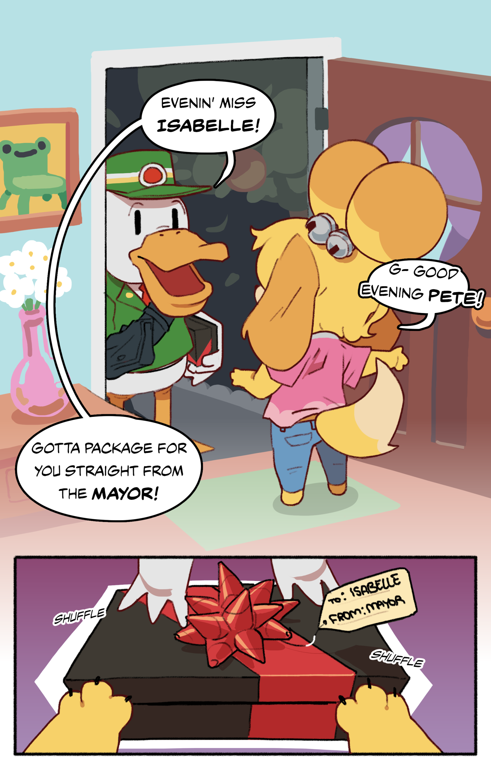 Isabelle's Gift porn comic picture 2