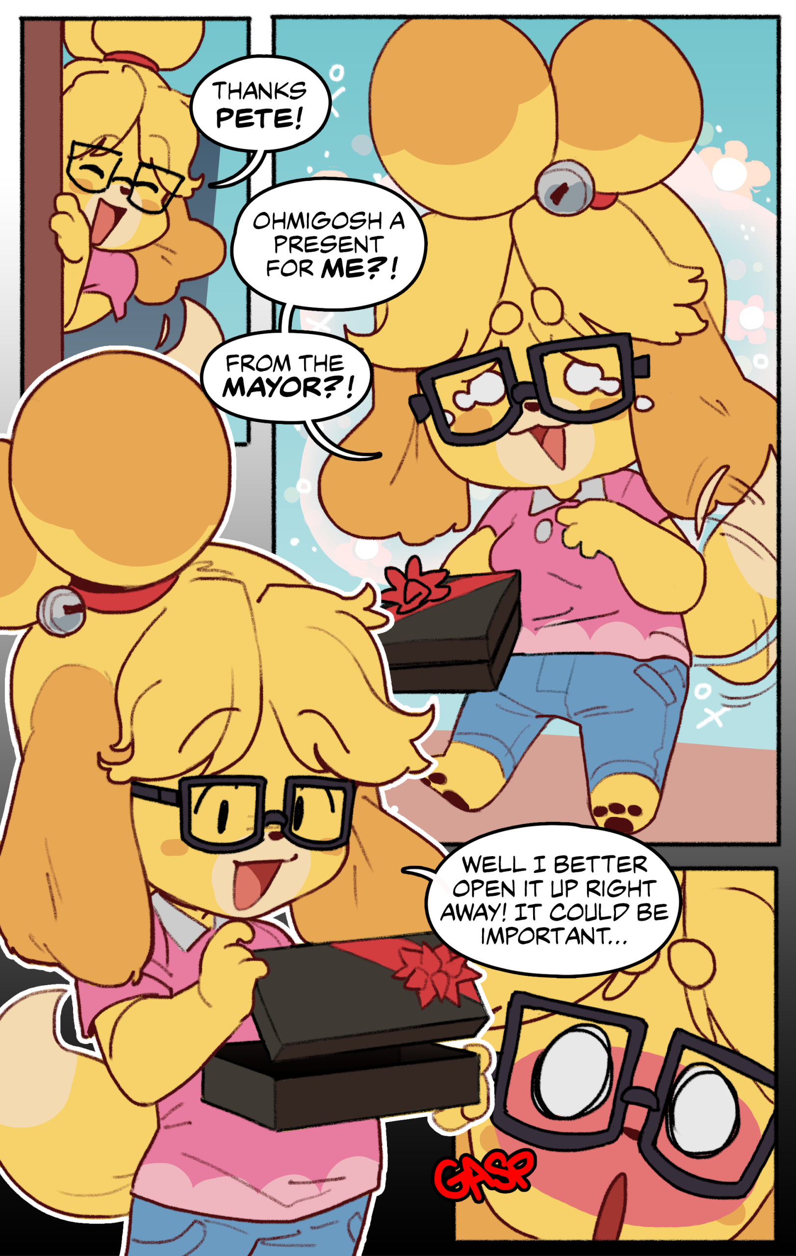 Isabelle's Gift porn comic picture 3