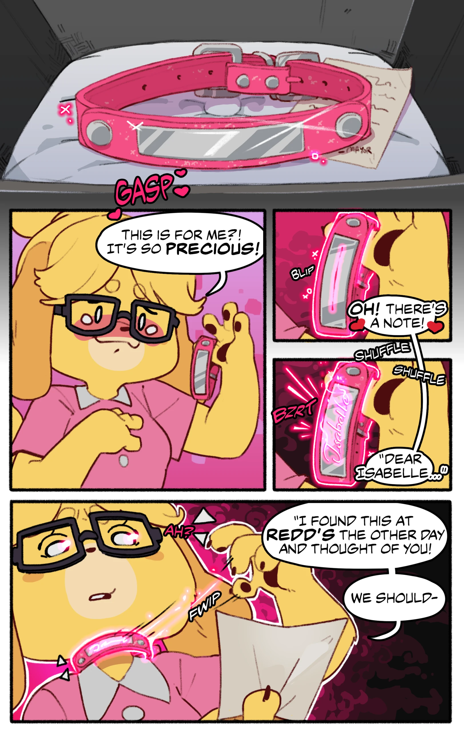 Isabelle's Gift porn comic picture 4