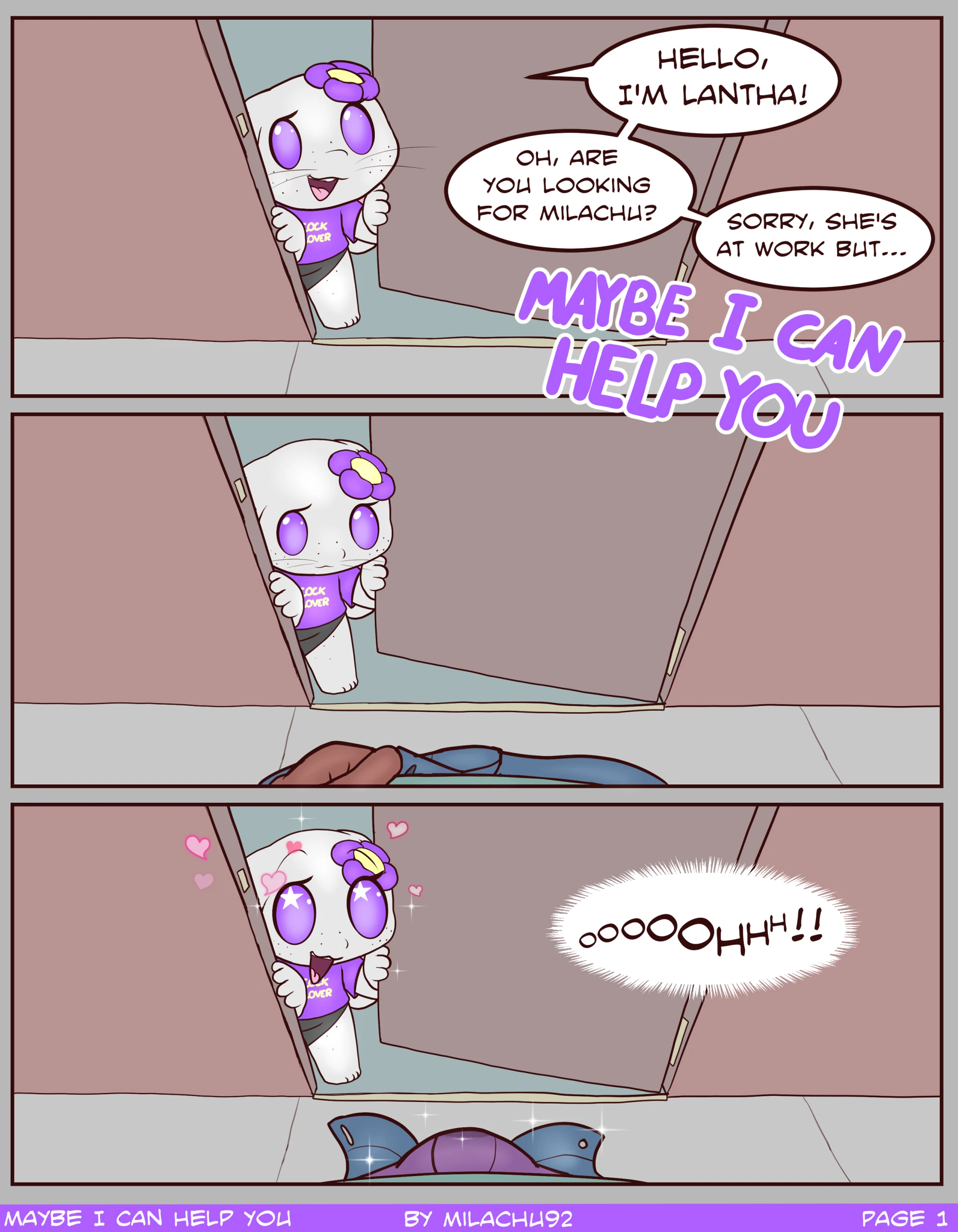 Maybe I Can Help You porn comic picture 1