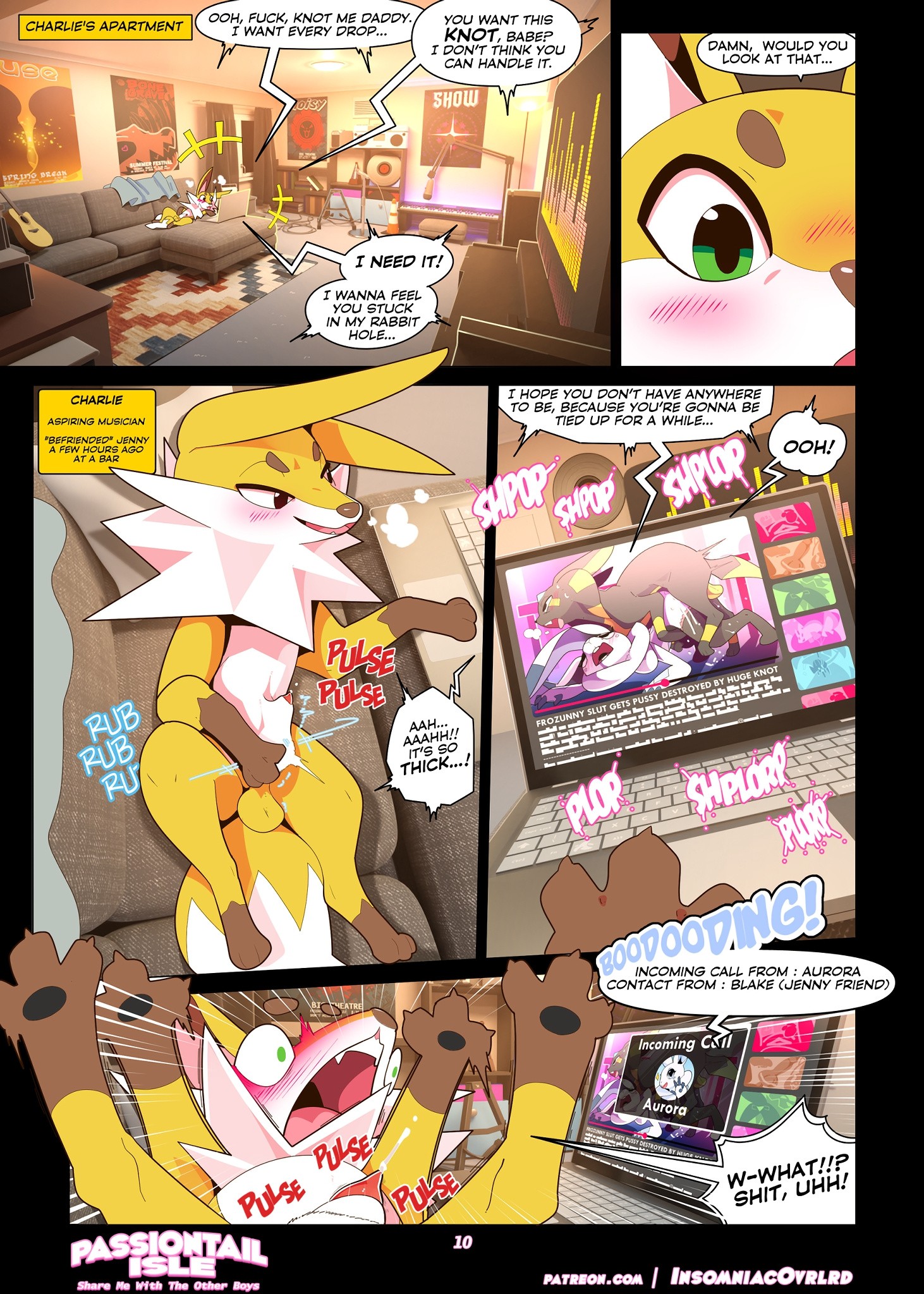 Passiontail Isle: Share Me With The Other Boys porn comic picture 11