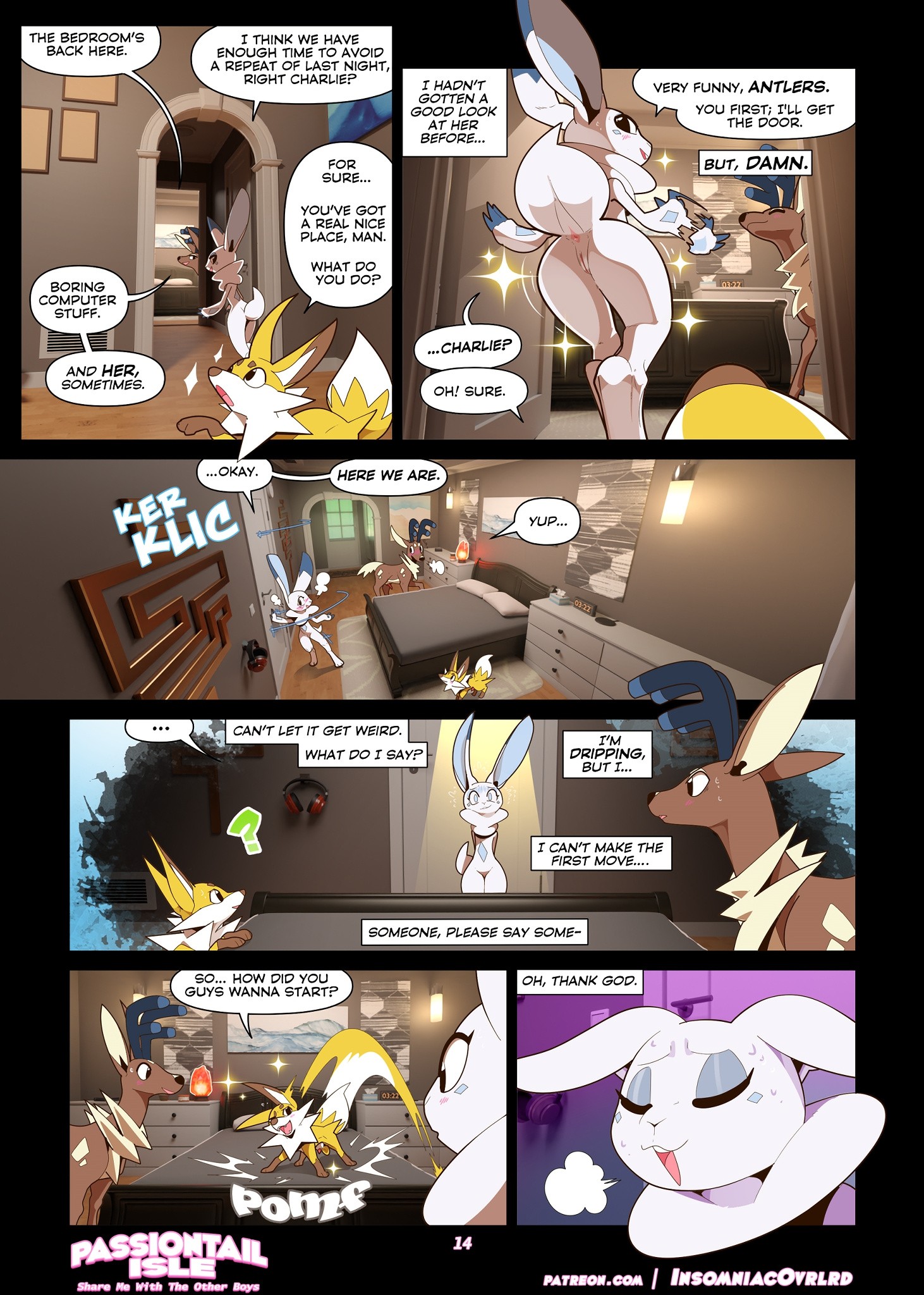 Passiontail Isle: Share Me With The Other Boys porn comic picture 15