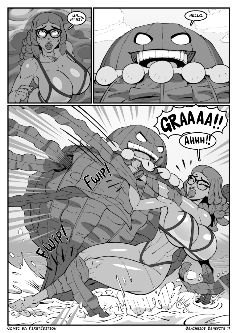 Rena Rouge Beachside Benefits porn comic picture 10