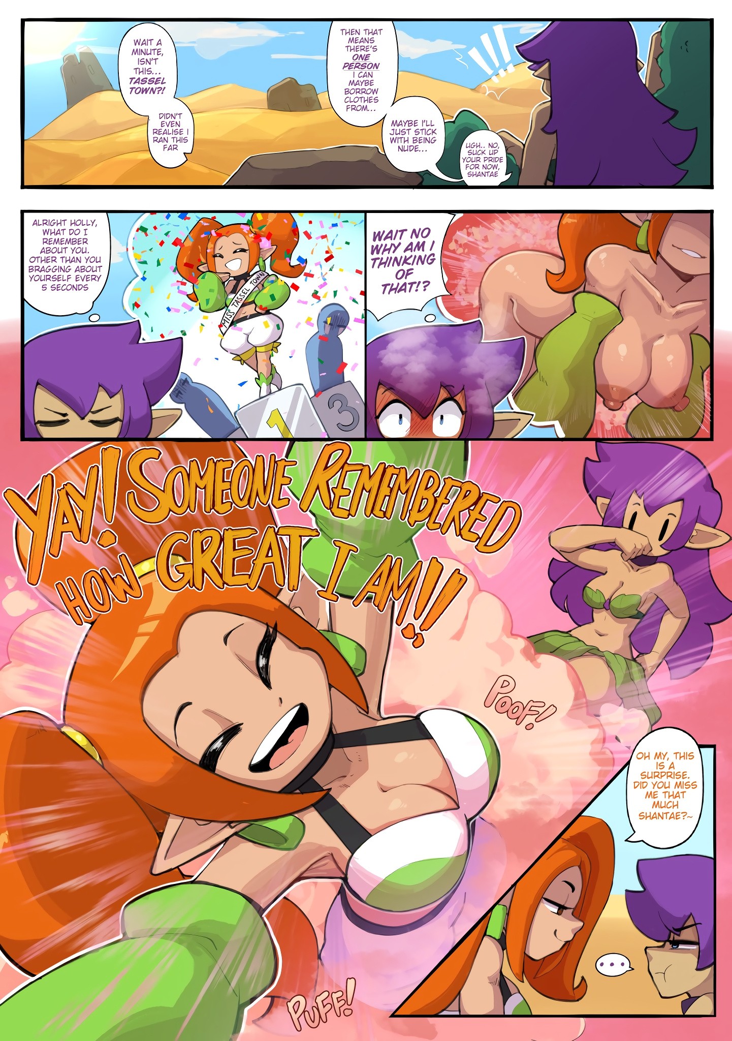 Shantae: Trouble in Tassel Town porn comic picture 3