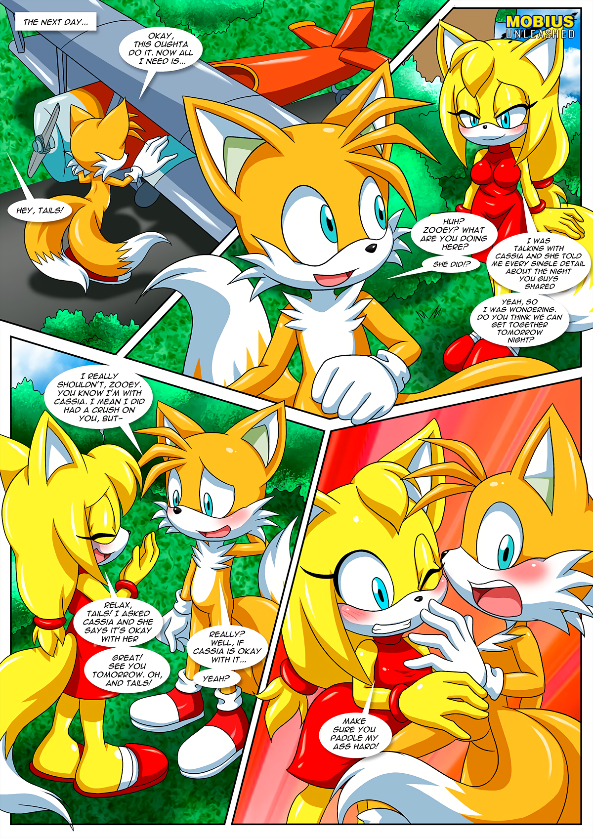 Sonic's Guide To Spanking porn comic picture 12