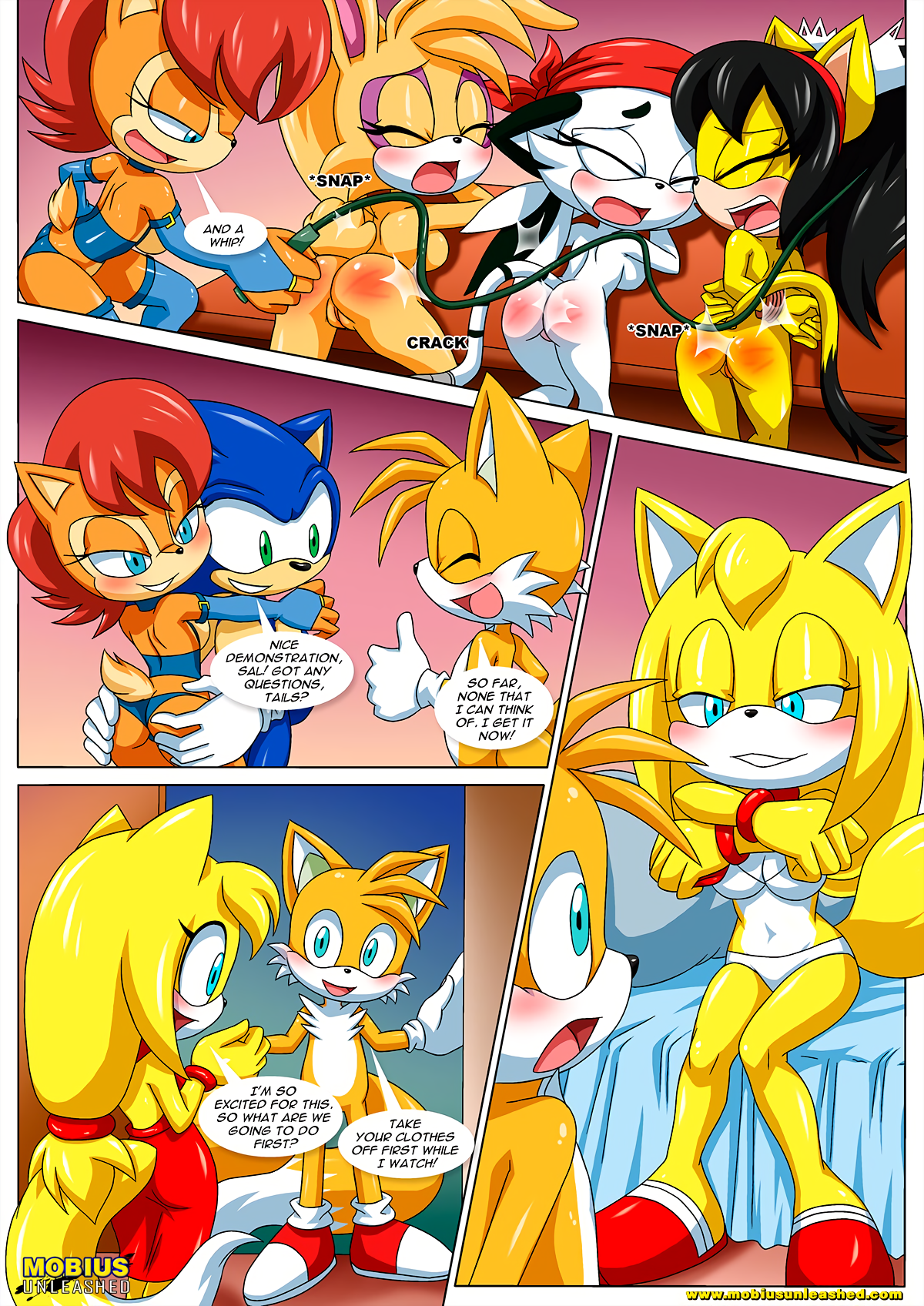 Sonic's Guide To Spanking porn comic picture 14