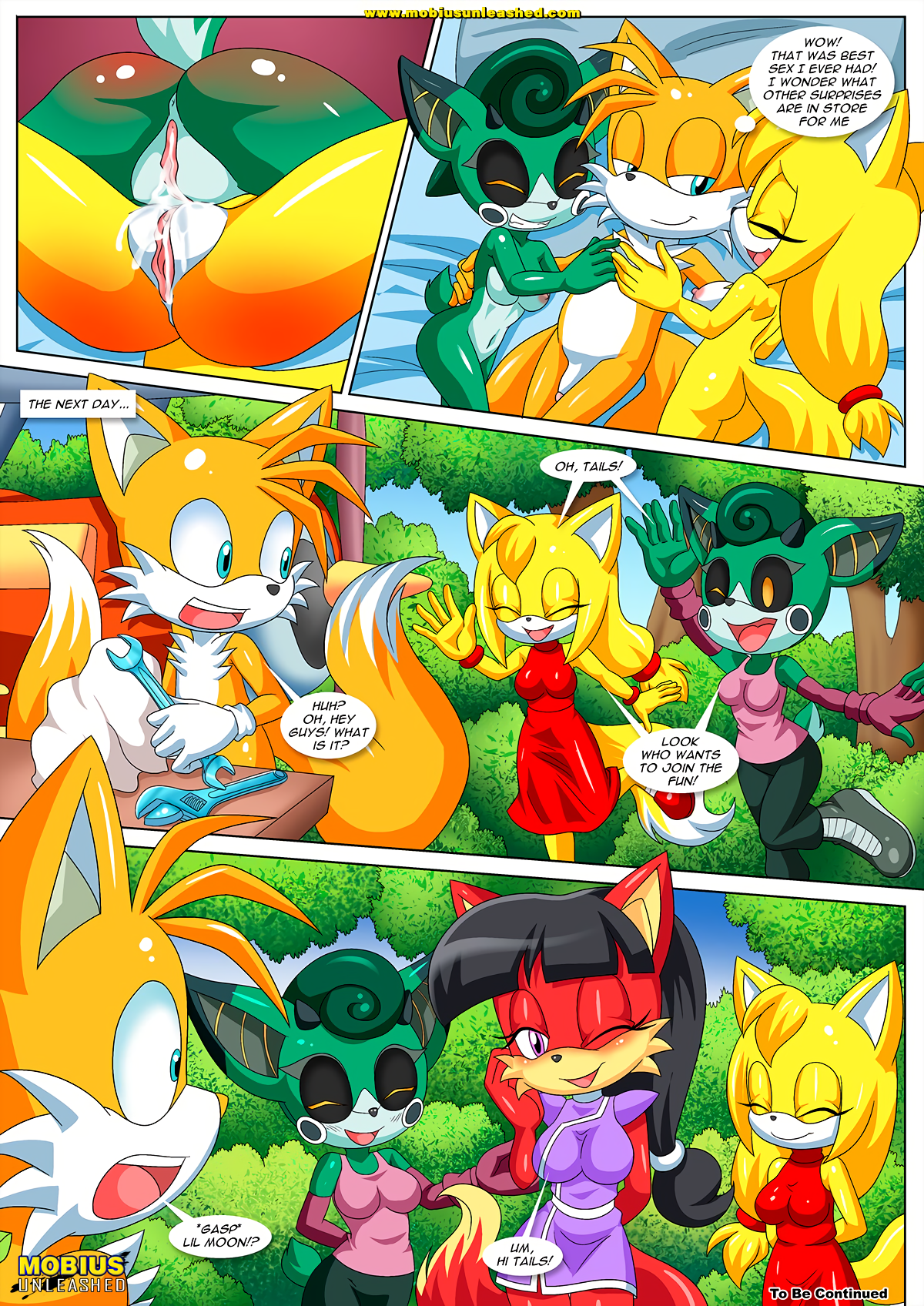 Sonic's Guide To Spanking porn comic picture 24