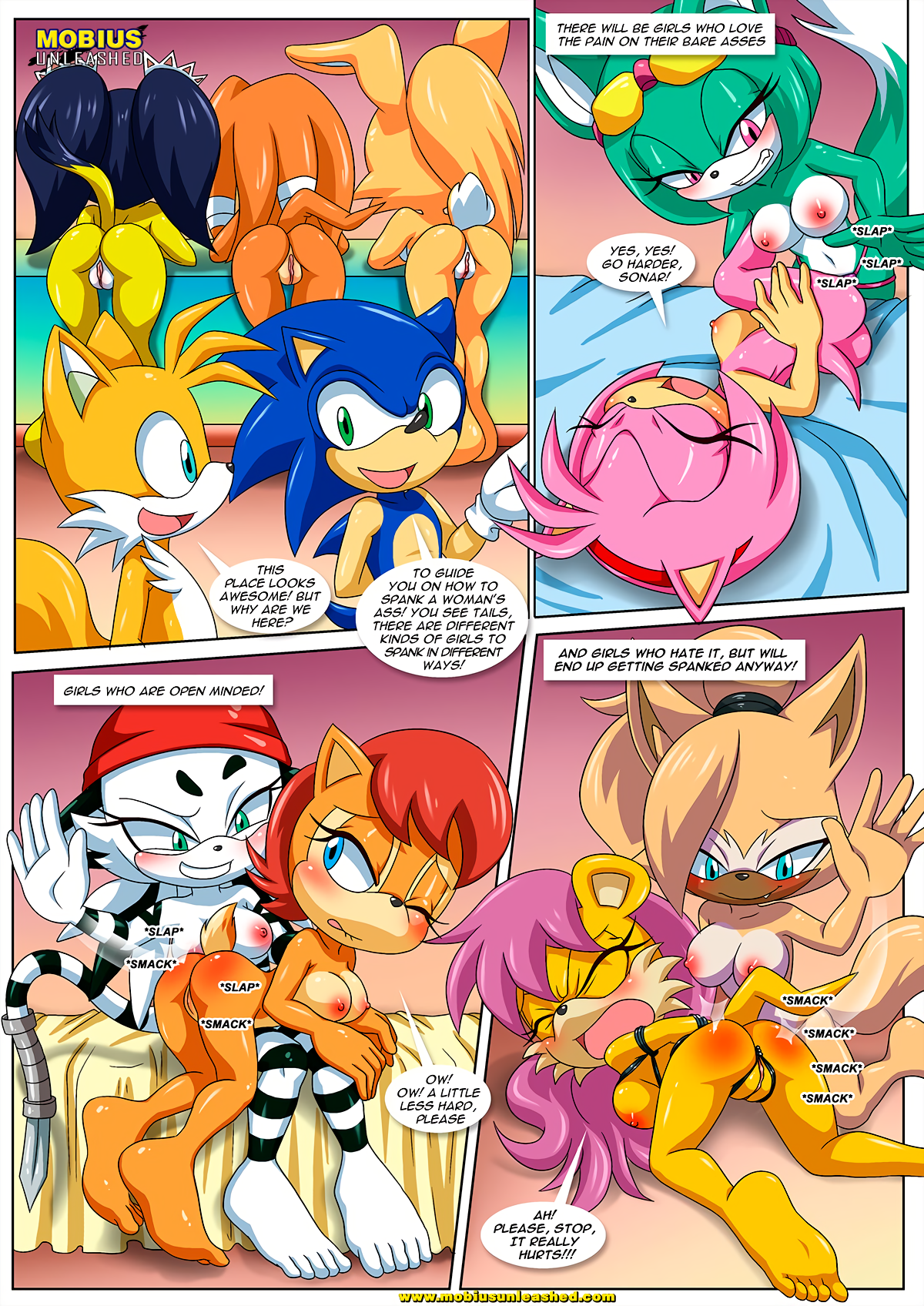 Sonic's Guide To Spanking porn comic picture 6