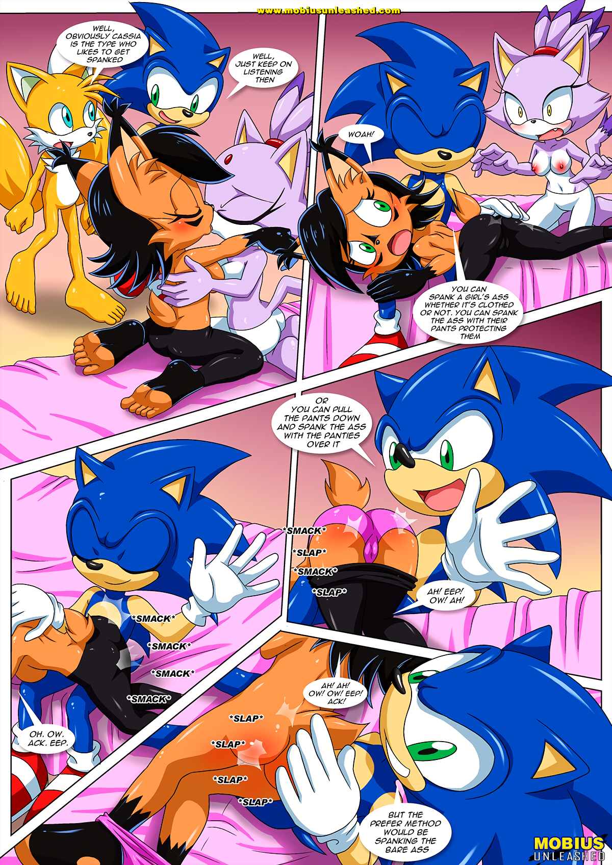 Sonic's Guide To Spanking porn comic picture 7