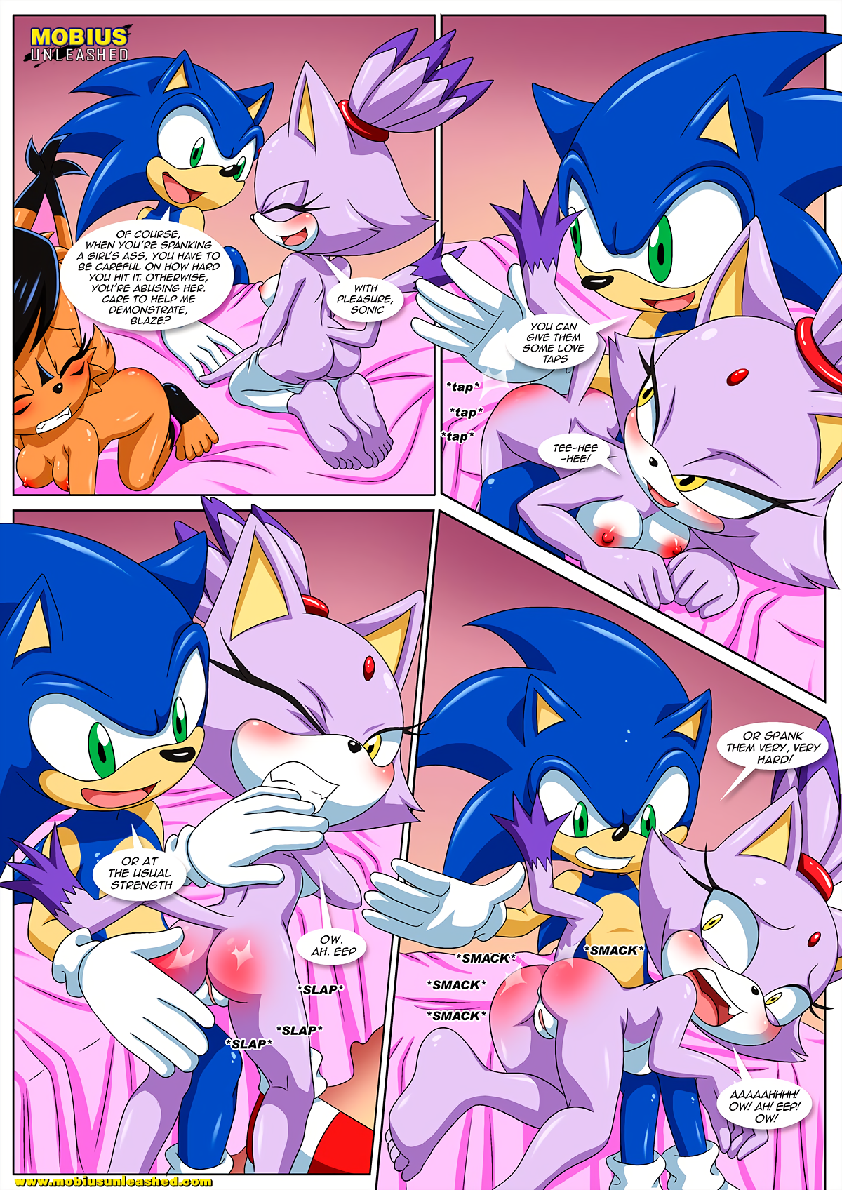 Sonic's Guide To Spanking porn comic picture 8
