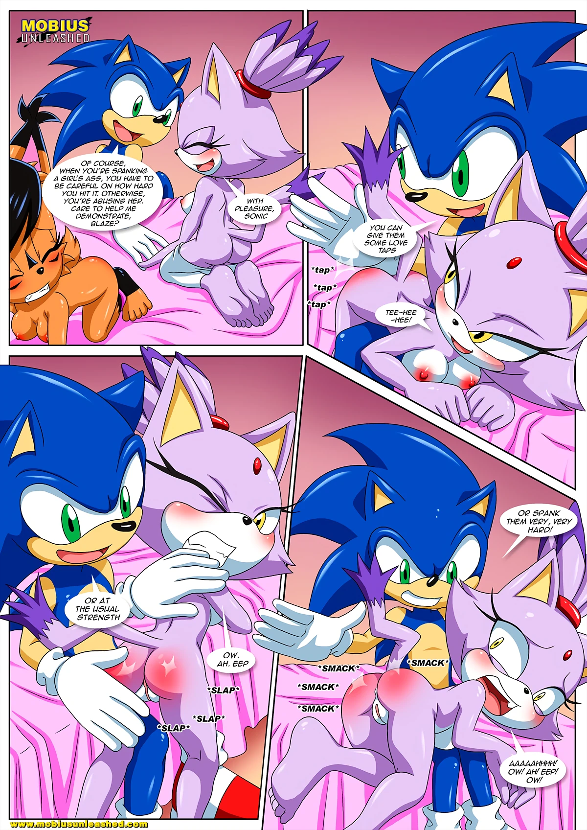Sonic's Guide To Spanking porn comic picture 8