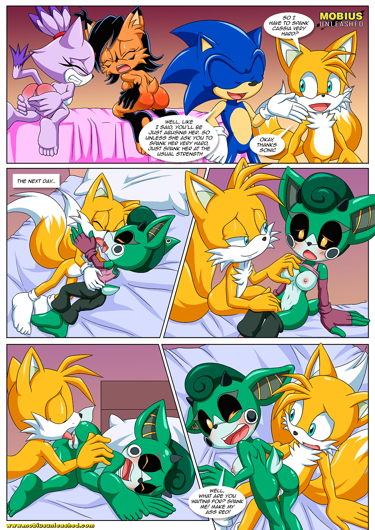 Sonic's Guide To Spanking porn comic picture 9