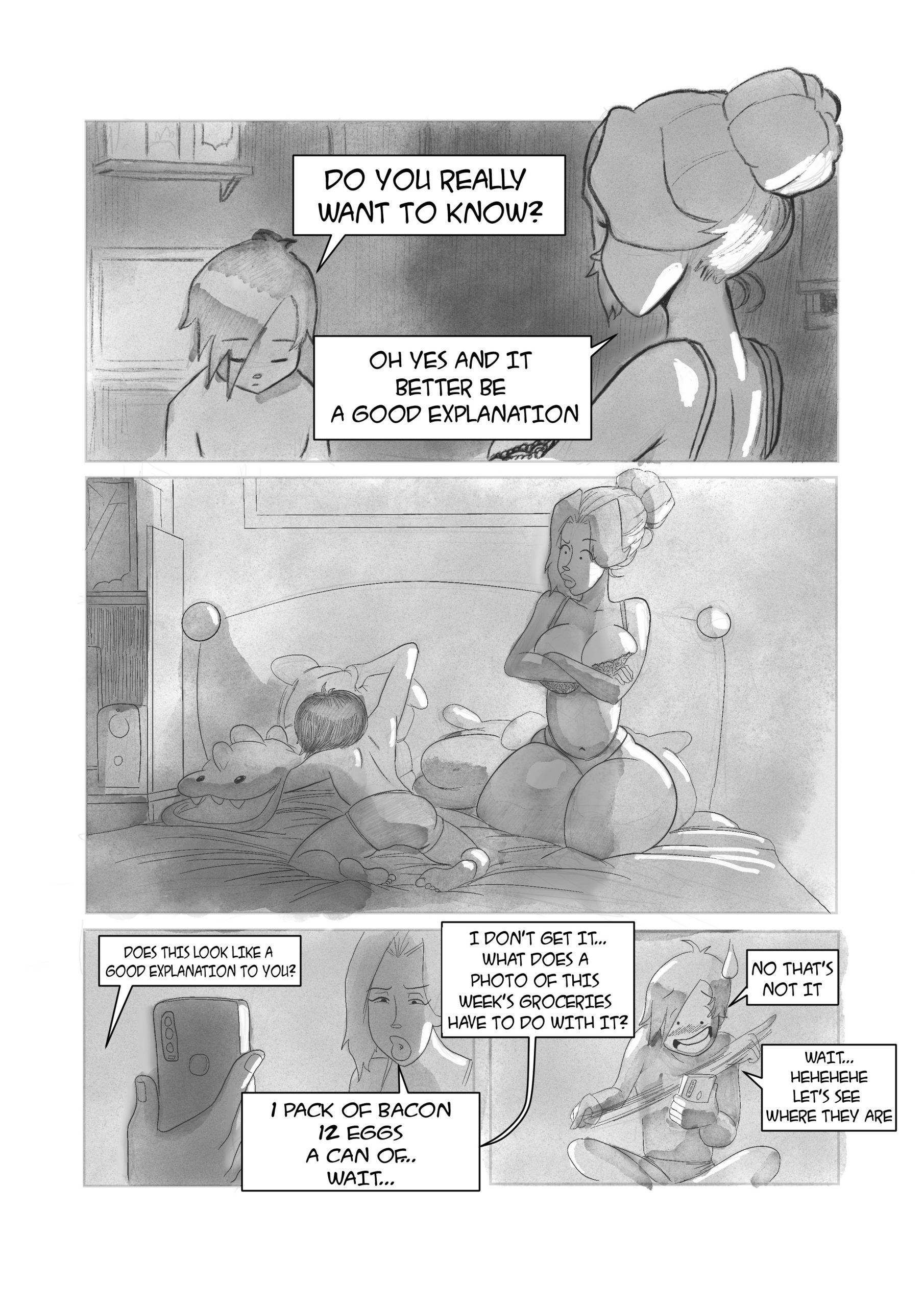 A Night With Mom porn comic picture 10