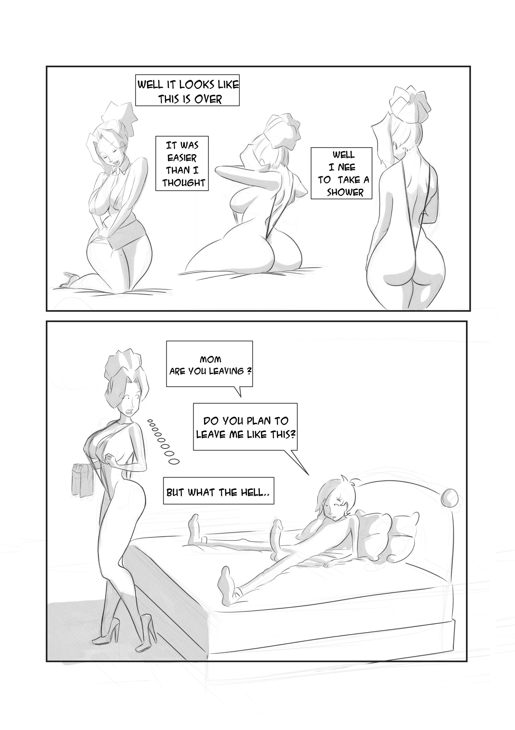 A Night With Mom porn comic picture 30