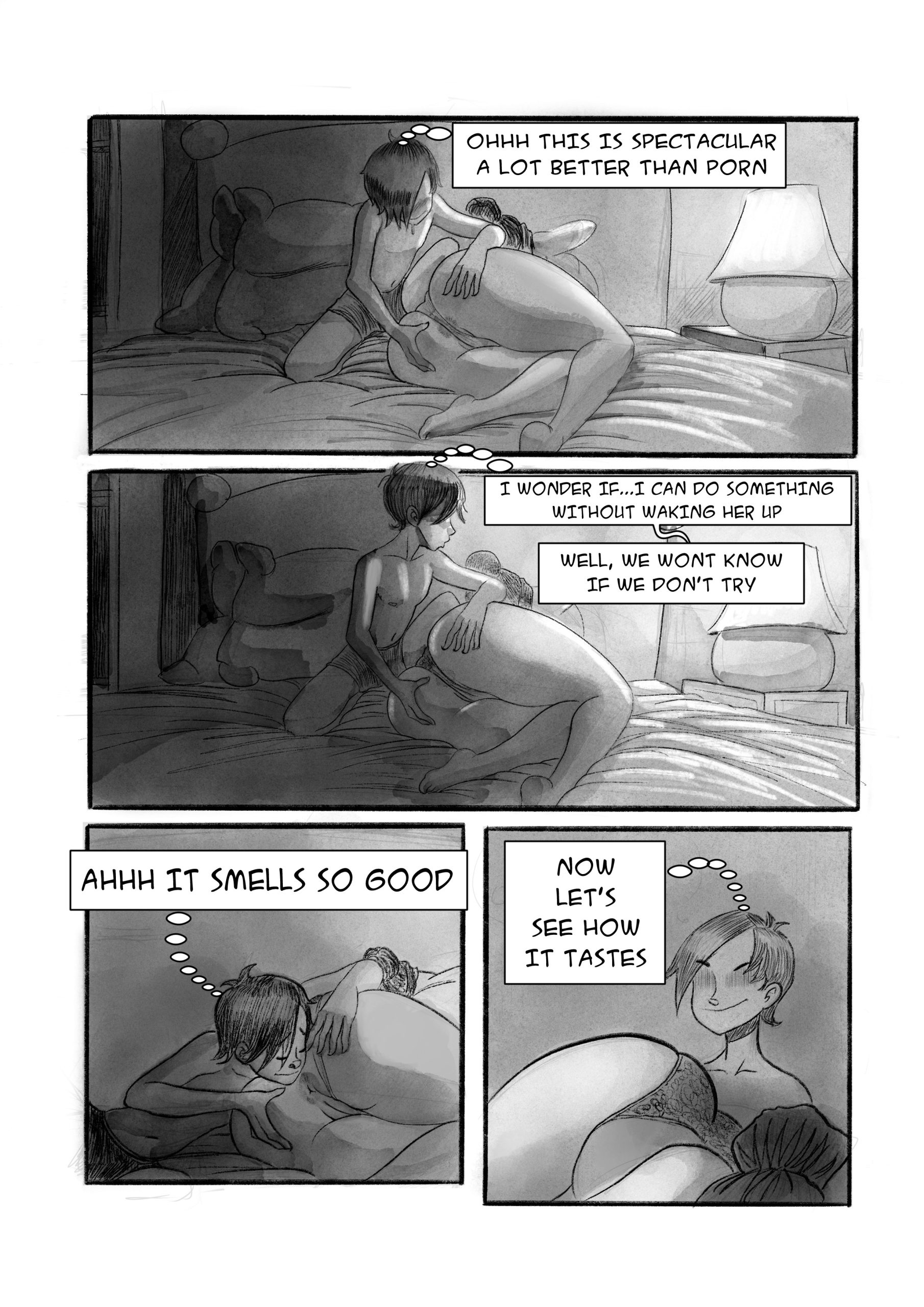 A Night With Mom porn comic picture 6