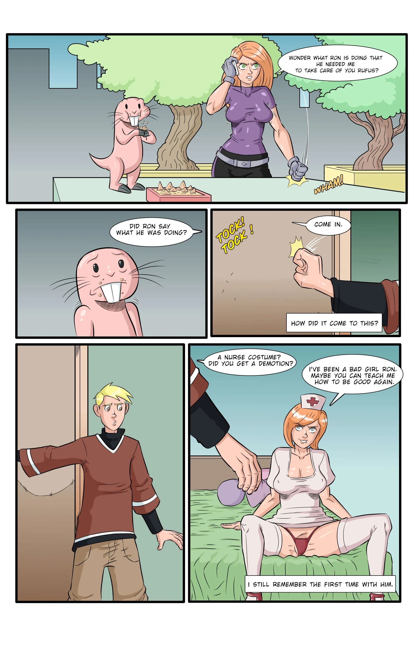 Ann Possible - Hello Nurse porn comic picture 2