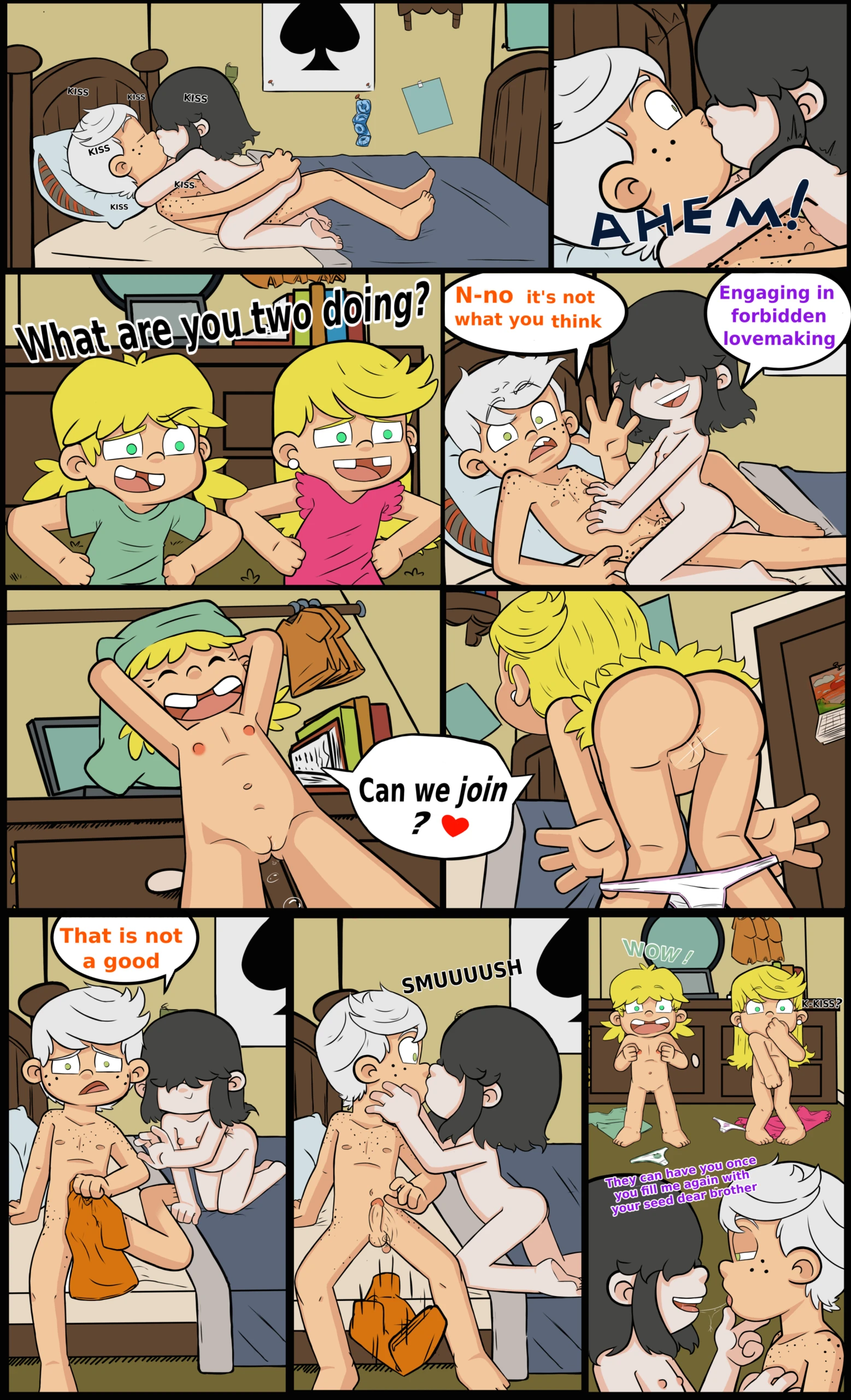 Lucy x Lincoln porn comic picture 5