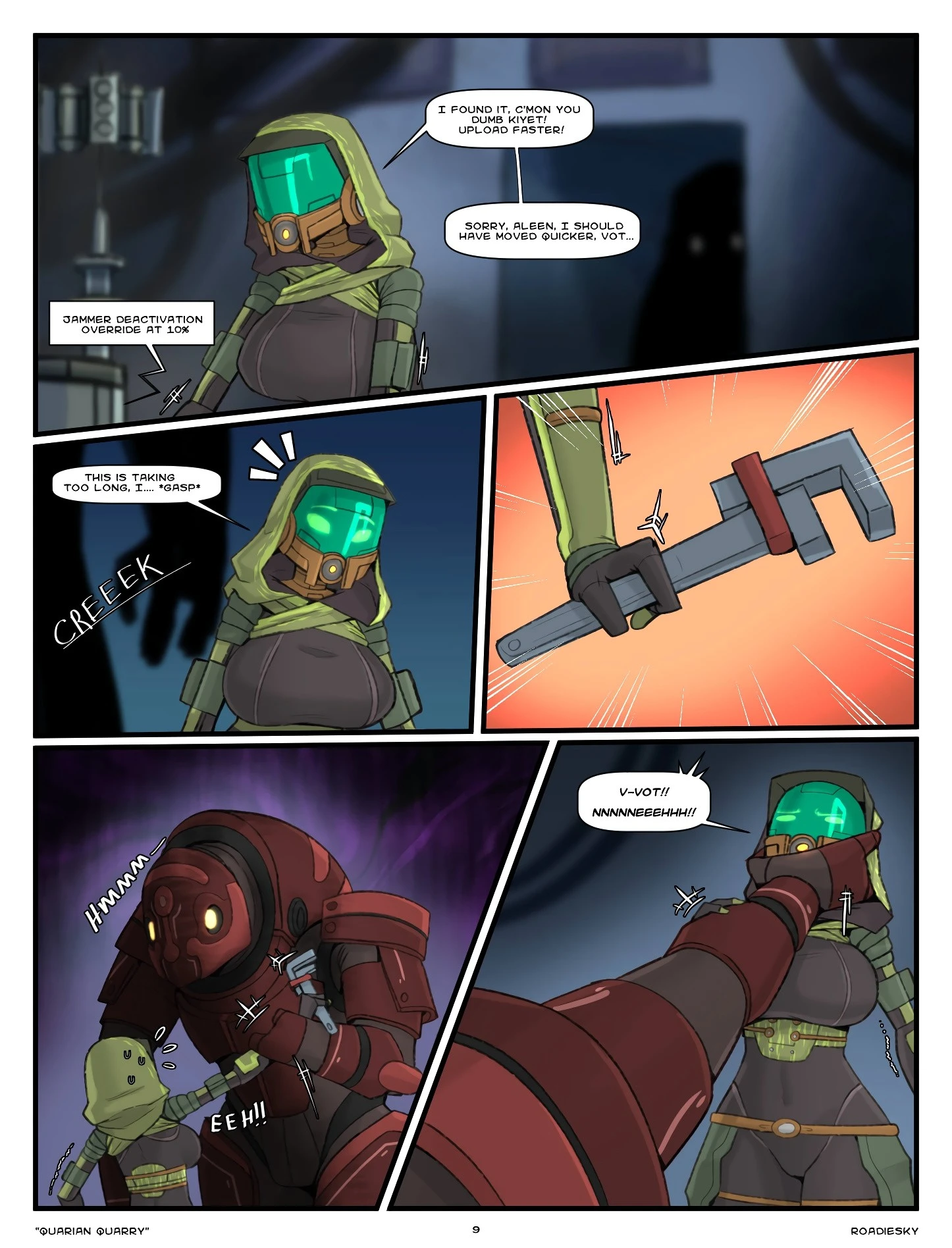 Quarian Quarry porn comic picture 10