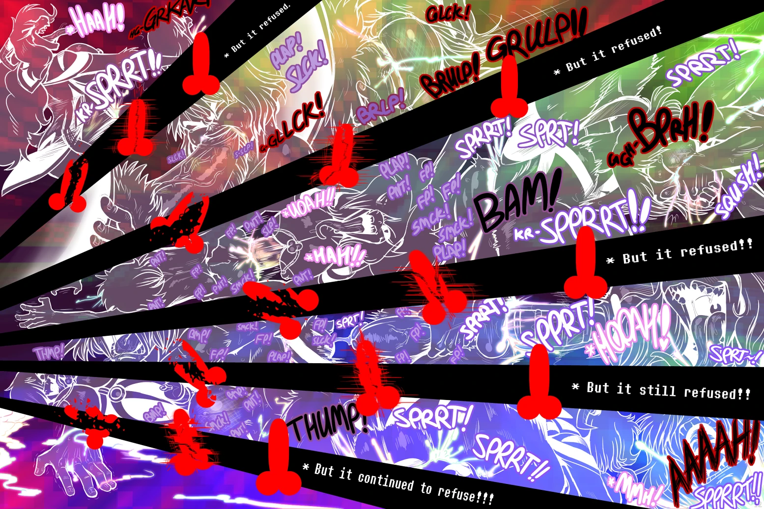 Under(her)tail Monster-GirlEdition 9 porn comic picture 13