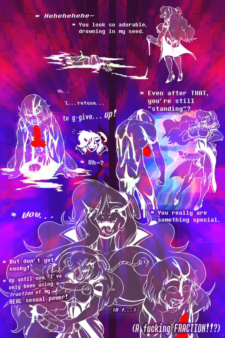 Under(her)tail Monster-GirlEdition 9 porn comic picture 14