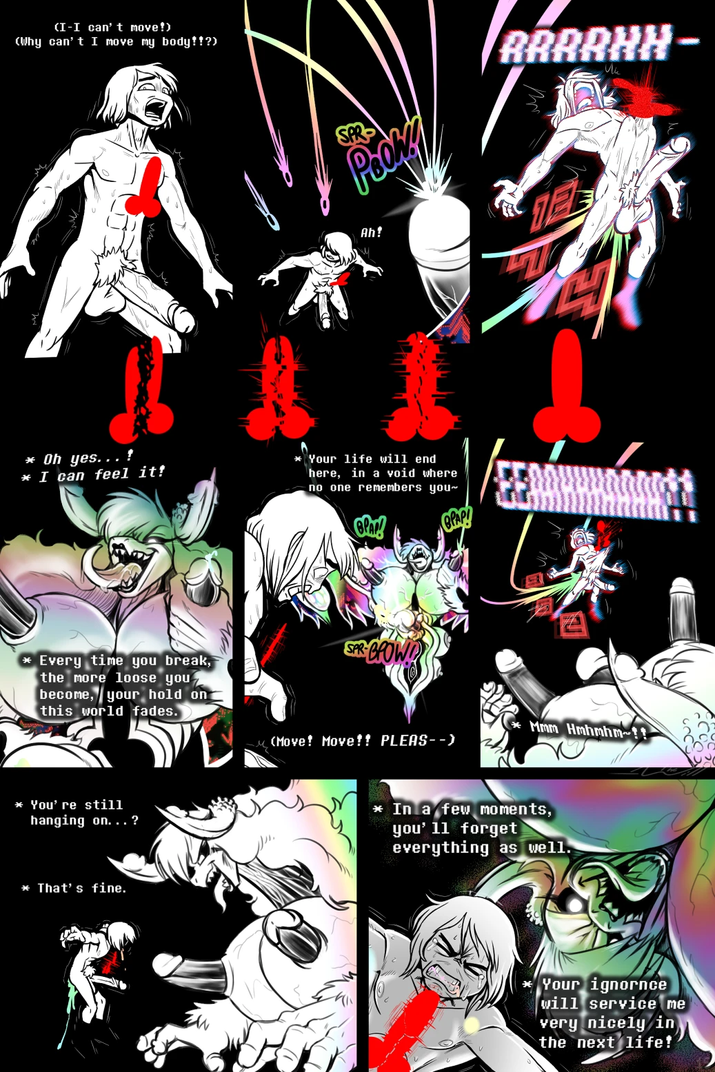 Under(her)tail Monster-GirlEdition 9 porn comic picture 16