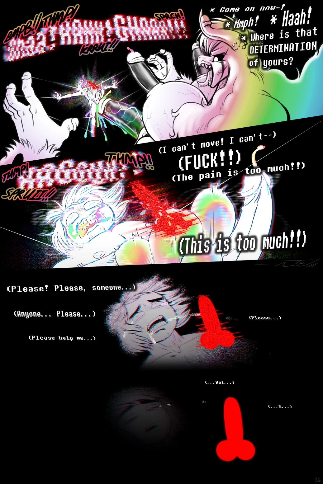 Under(her)tail Monster-GirlEdition 9 porn comic picture 17